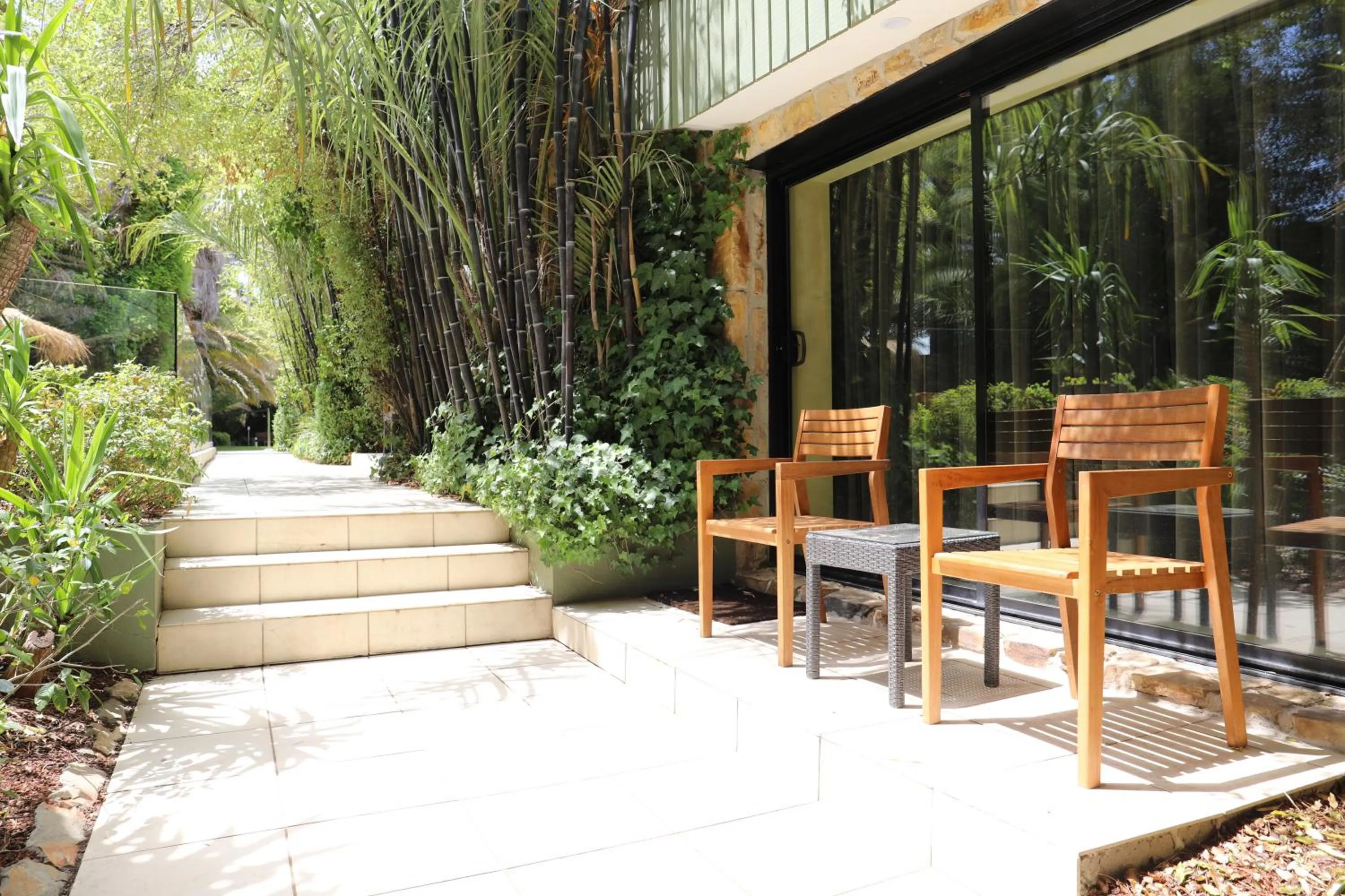 Patio in Jamala Wildlife Lodge