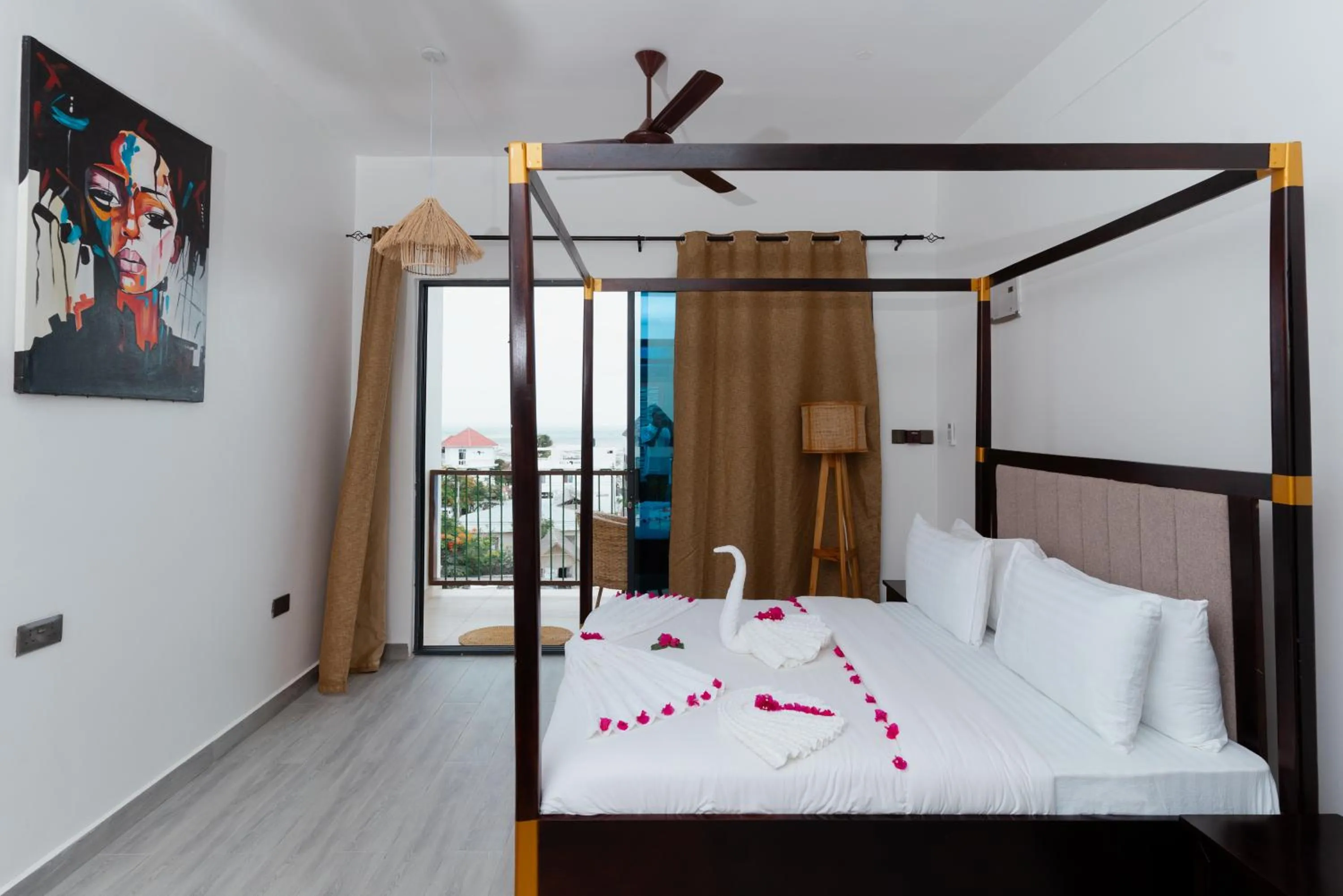 Bedroom, Bed in Leparadis Zanzibar Boutique Hotel