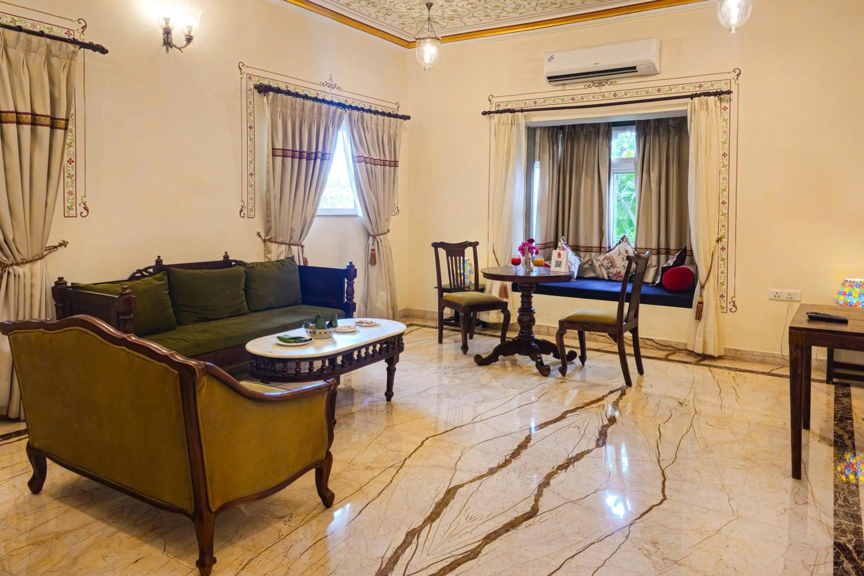 Living room in The Amargarh