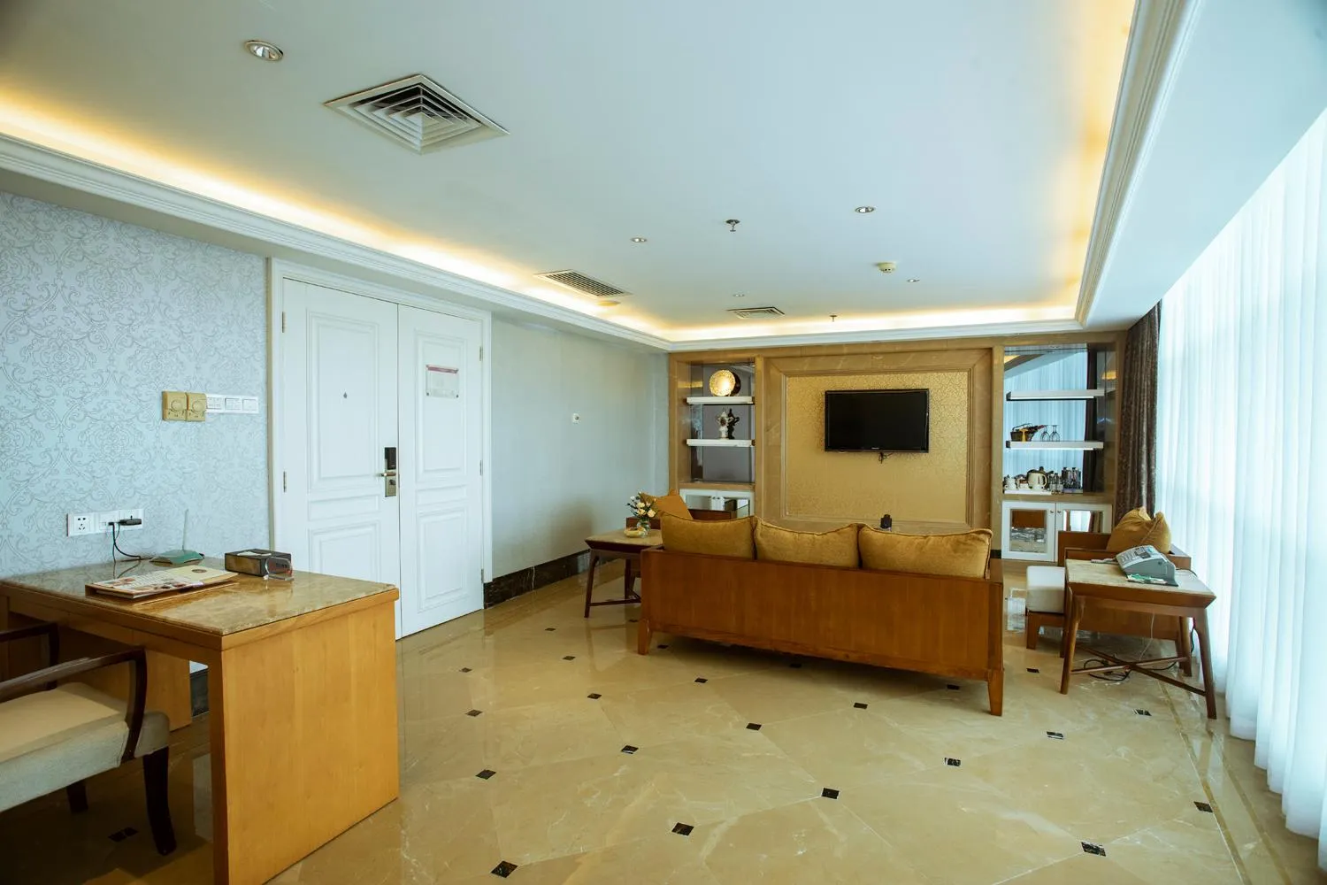 Living room in Wenchang Waika Hotel