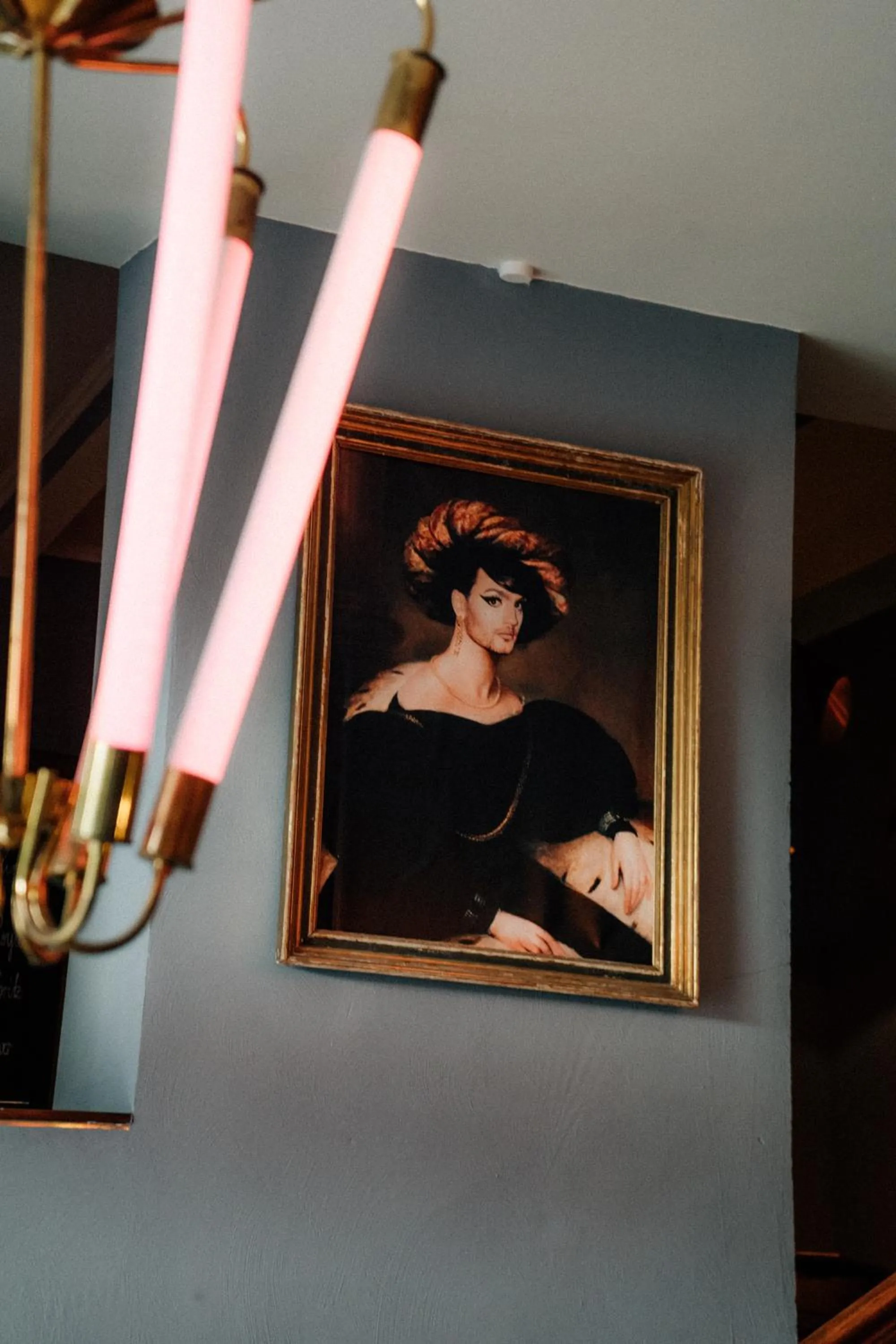 Restaurant/places to eat, TV/Entertainment Center in Oskars Absteige