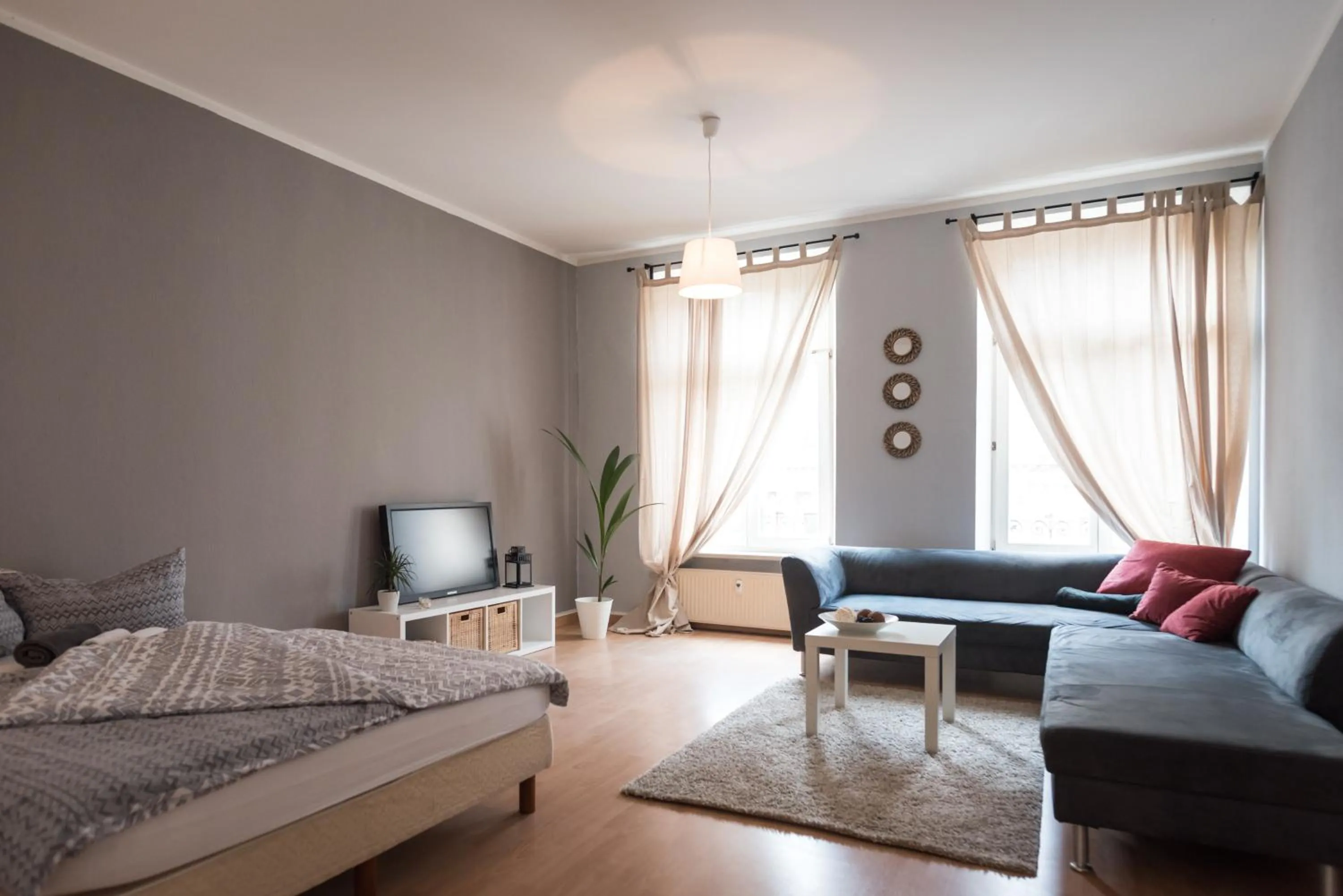 Communal lounge/ TV room, Seating Area in Oskars Absteige