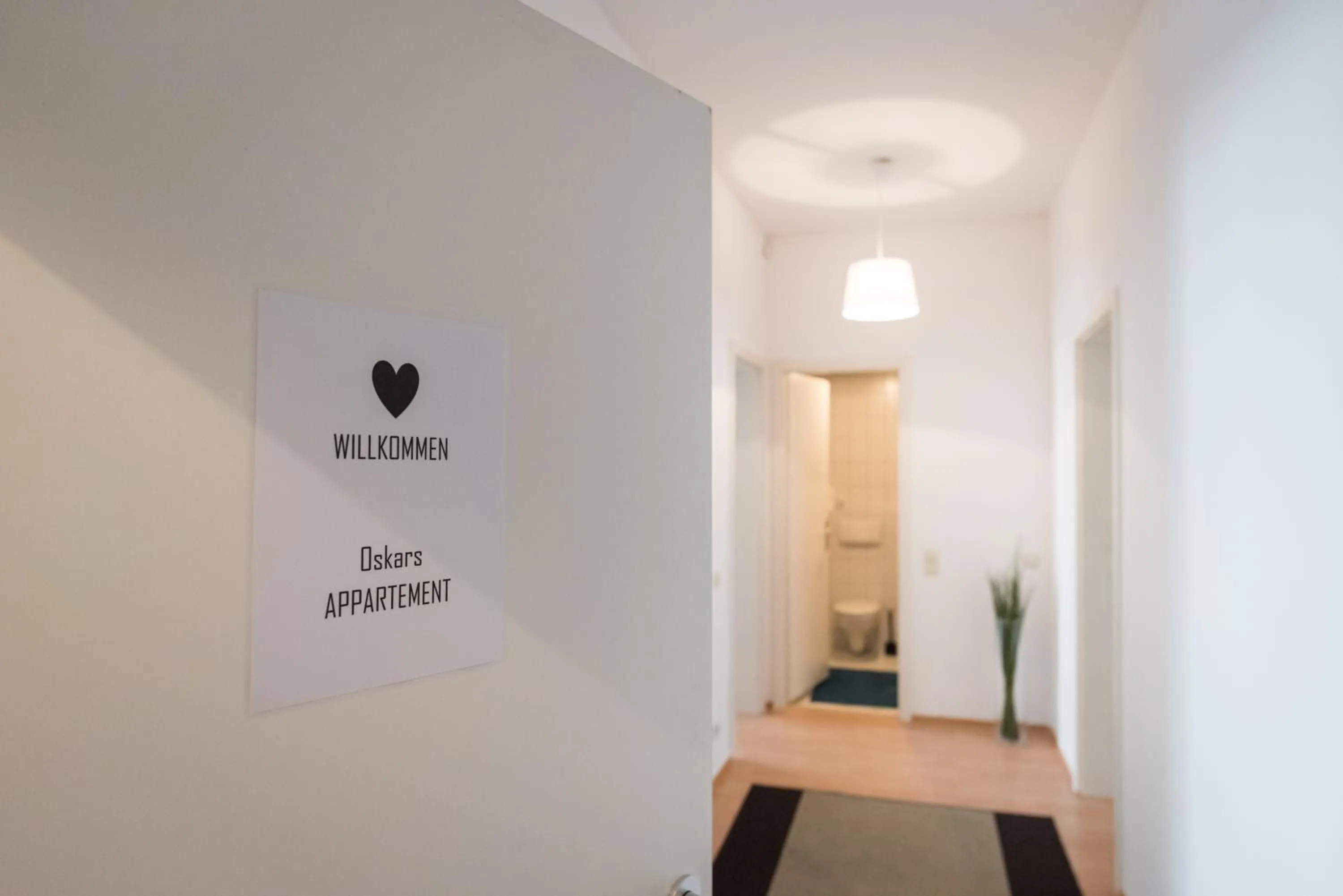 Lobby or reception in Oskars Absteige