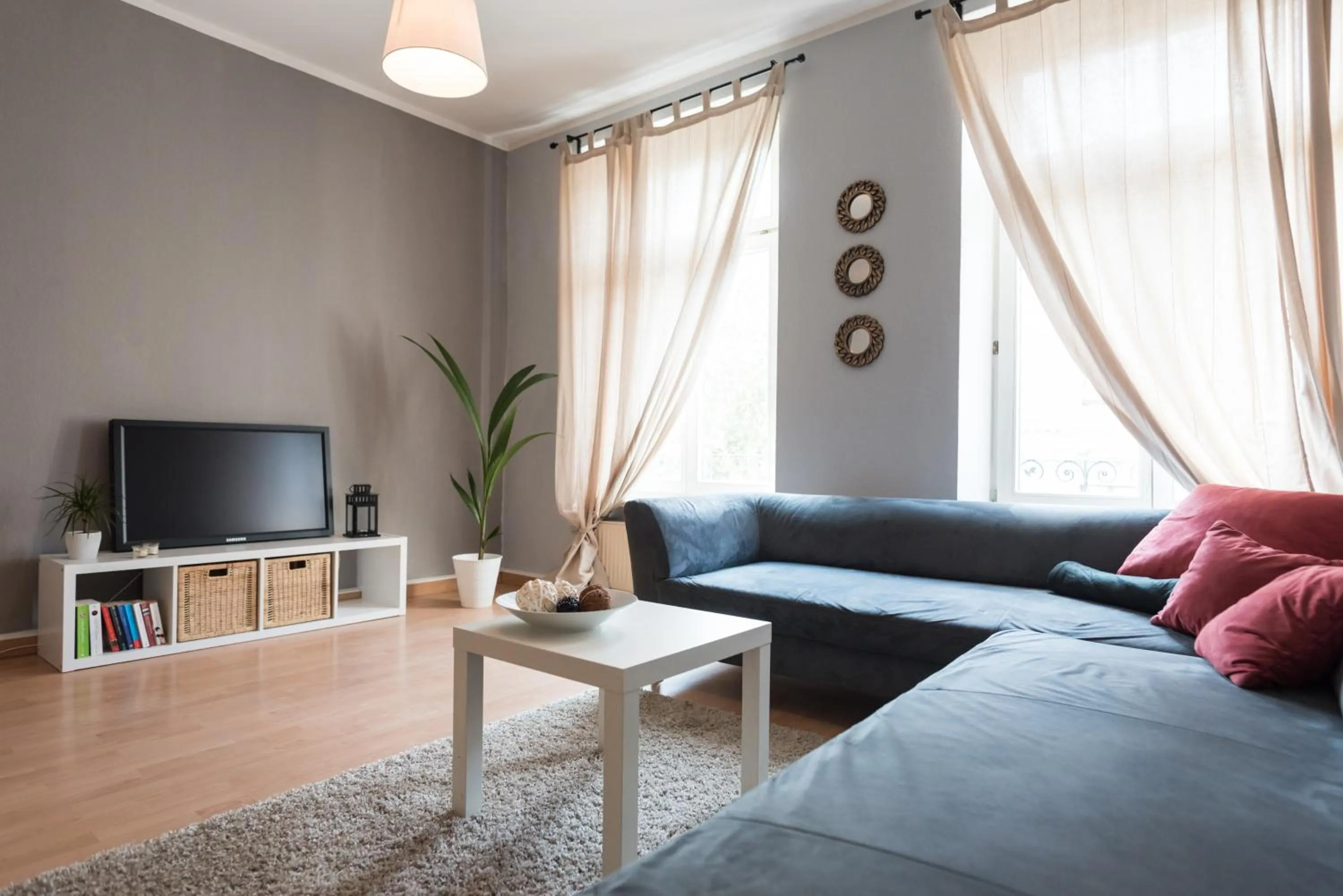 Living room, TV/Entertainment Center in Oskars Absteige