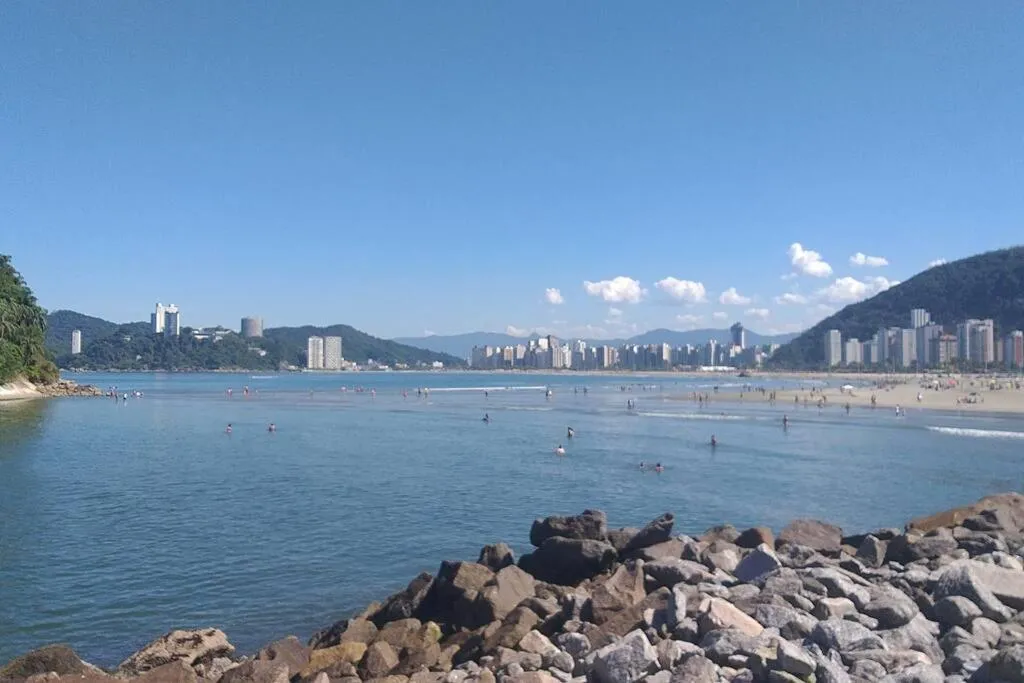 Apartamento vista mar Santos