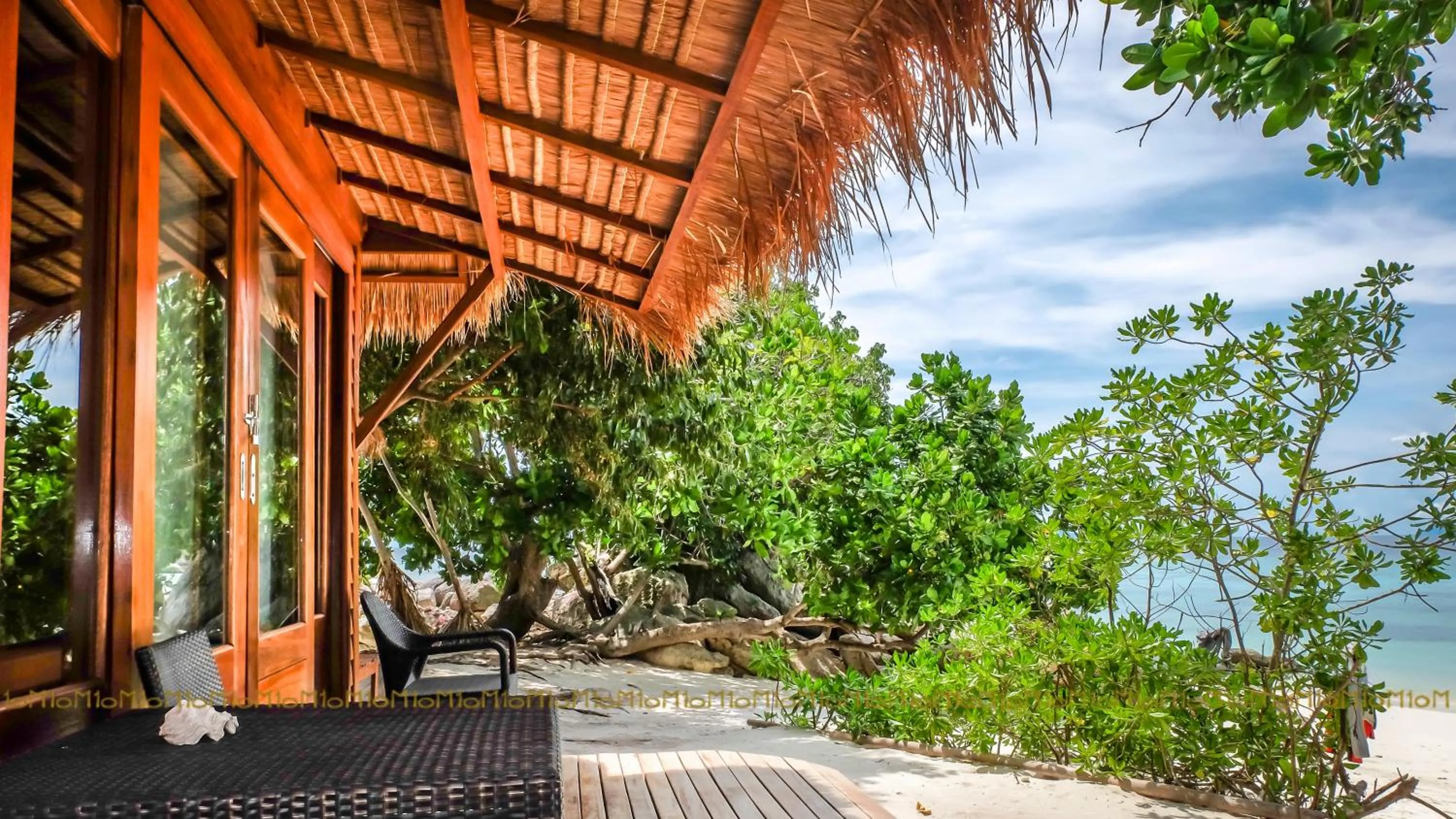Balcony/Terrace in Ten Moons Lipe Resort