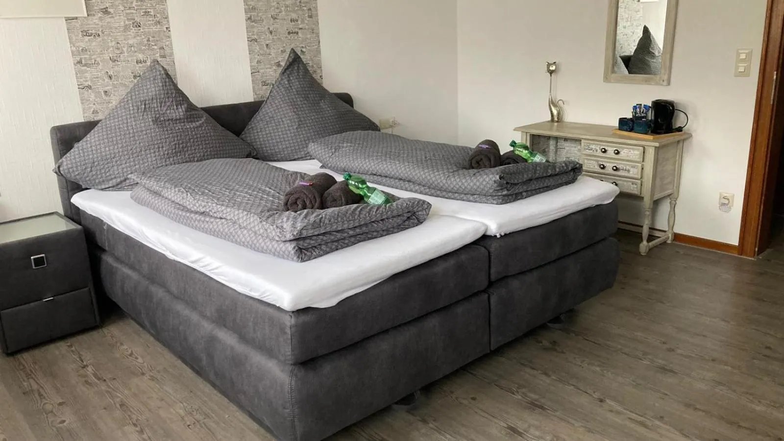 Bed in Gasthof Walhalja