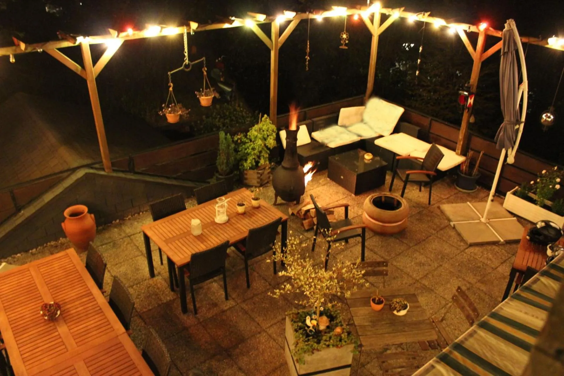 Balcony/Terrace in Gasthof Walhalja