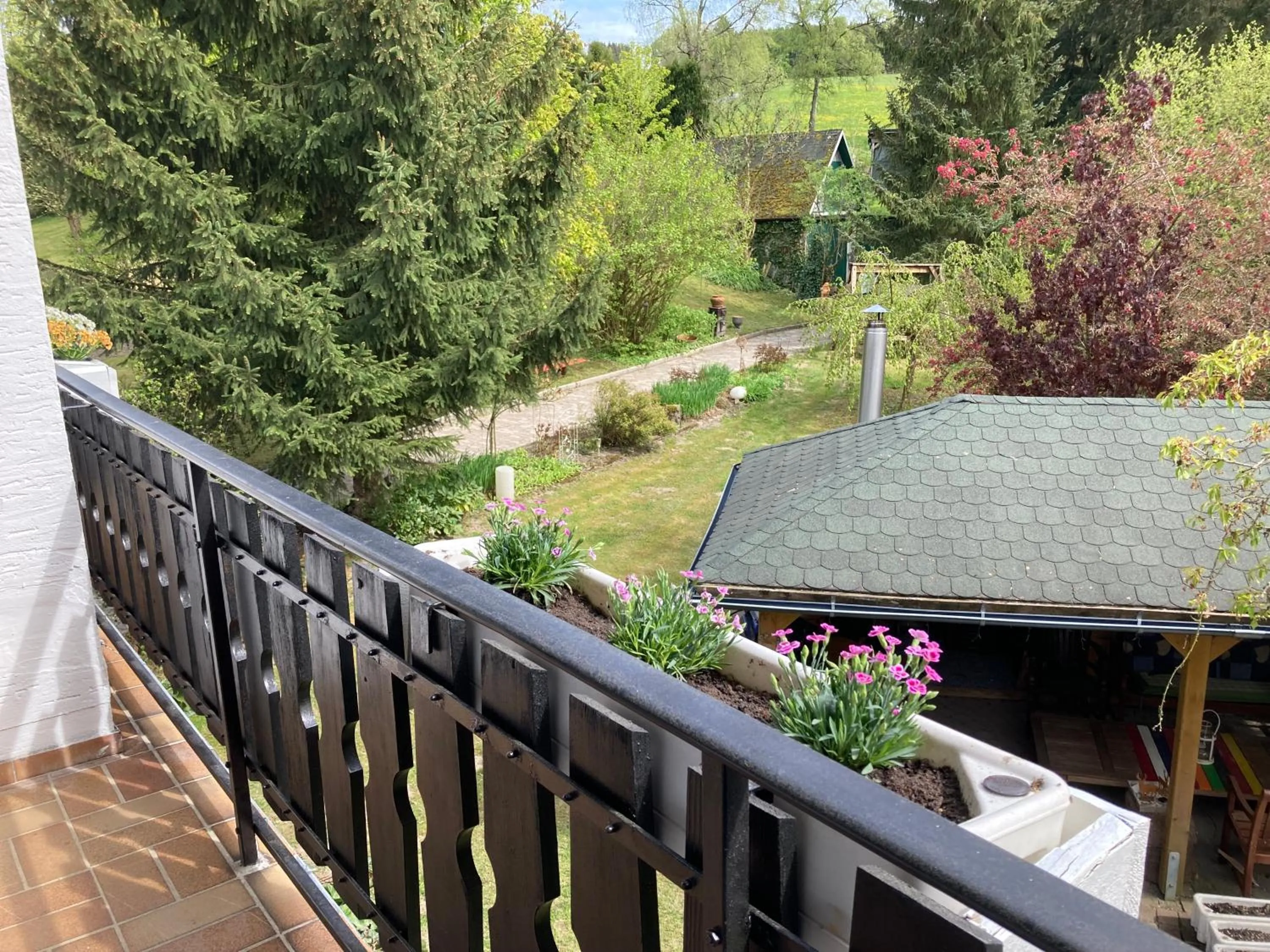 Balcony/Terrace in Gasthof Walhalja