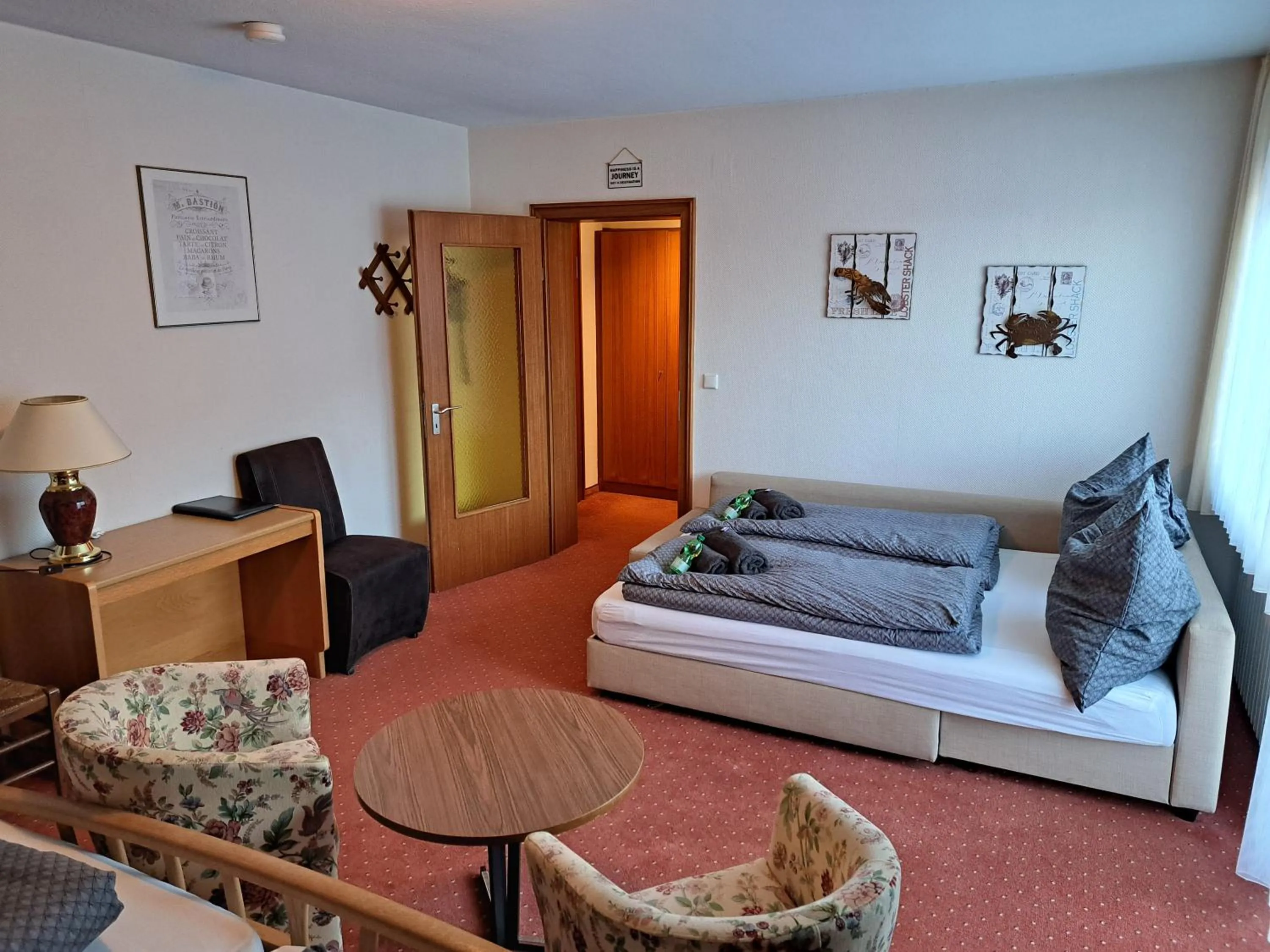 Bed in Gasthof Walhalja