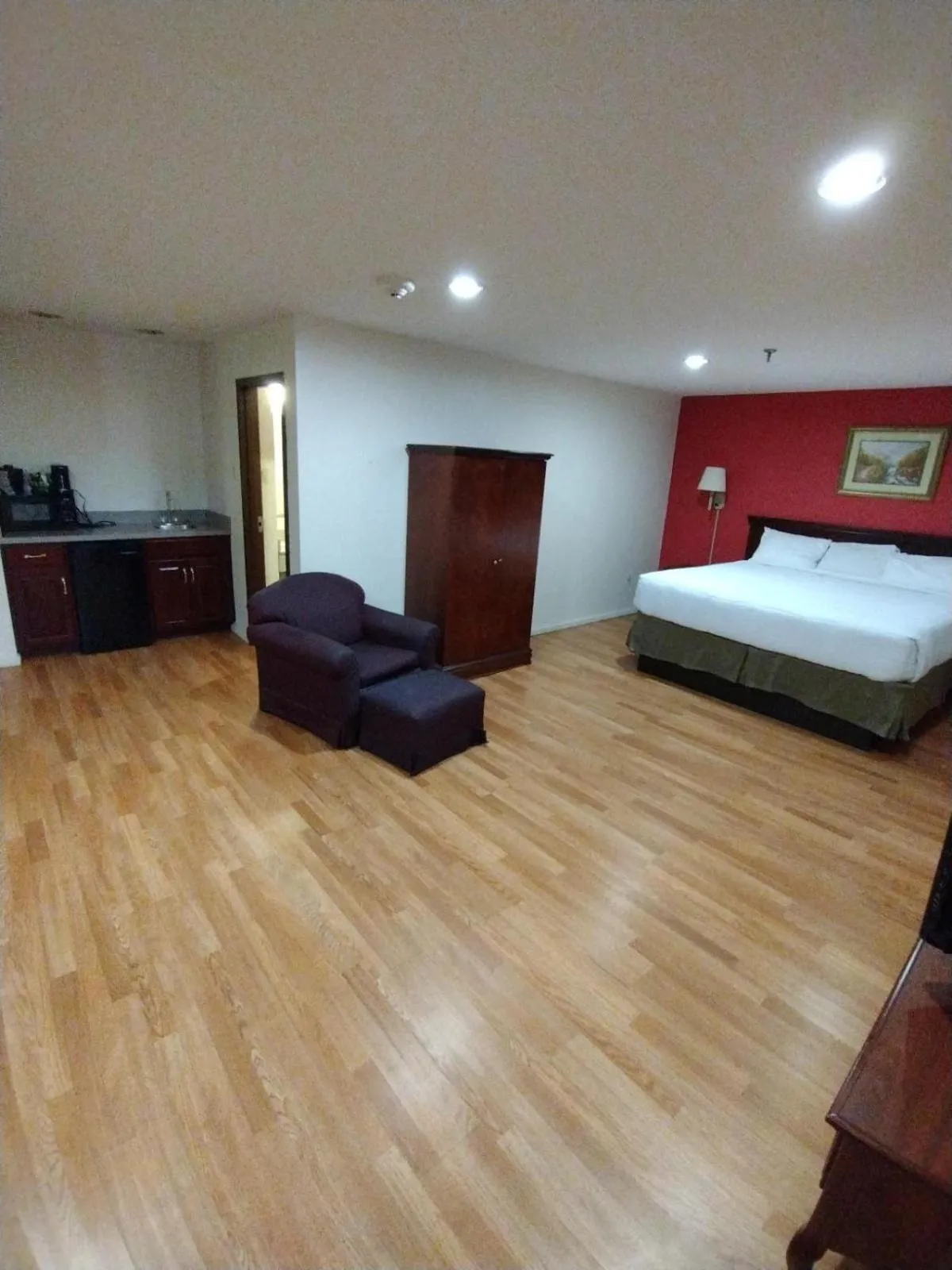 Bed in Pottsville Hotel