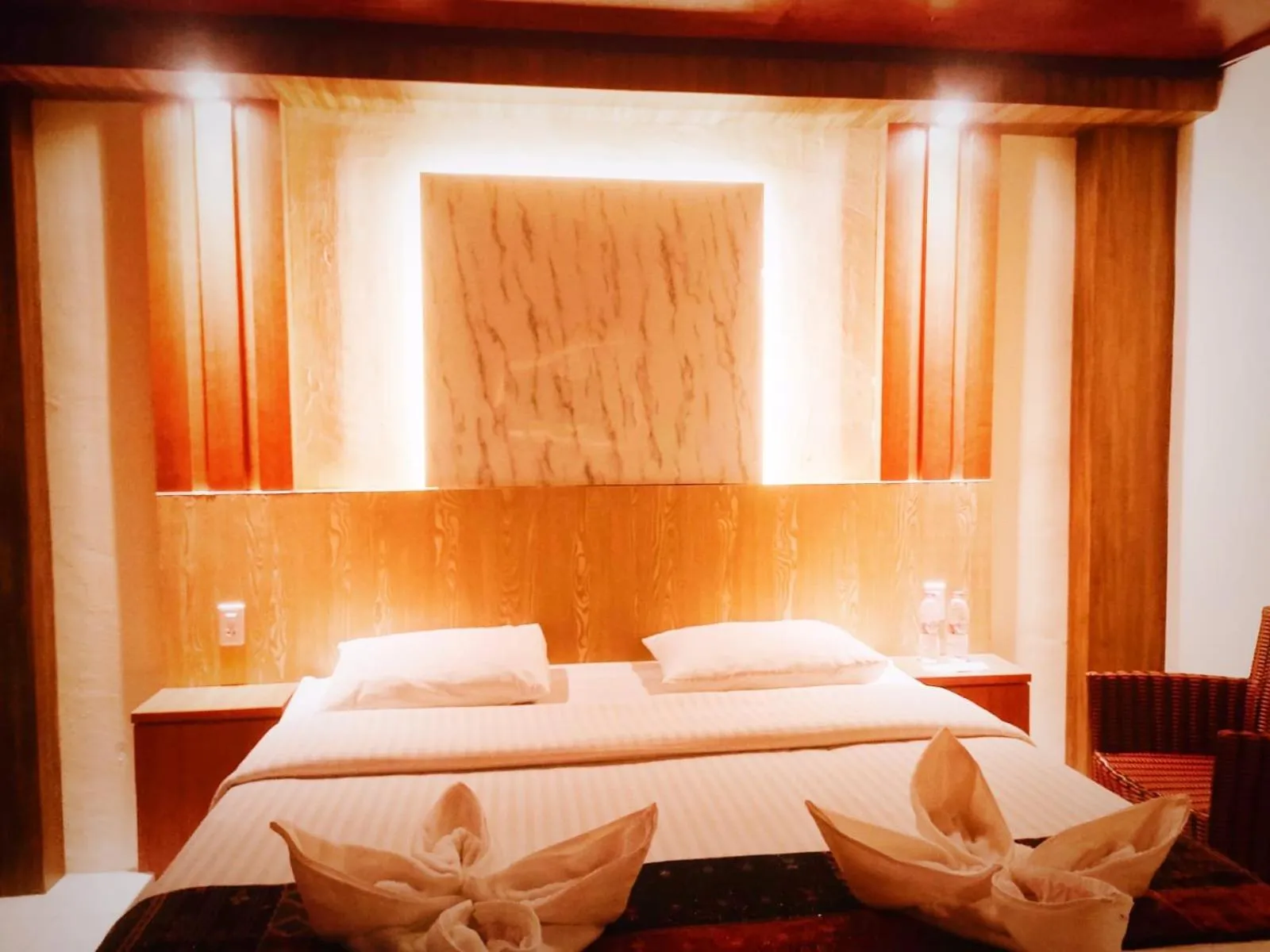 Bed in Judita Cottages