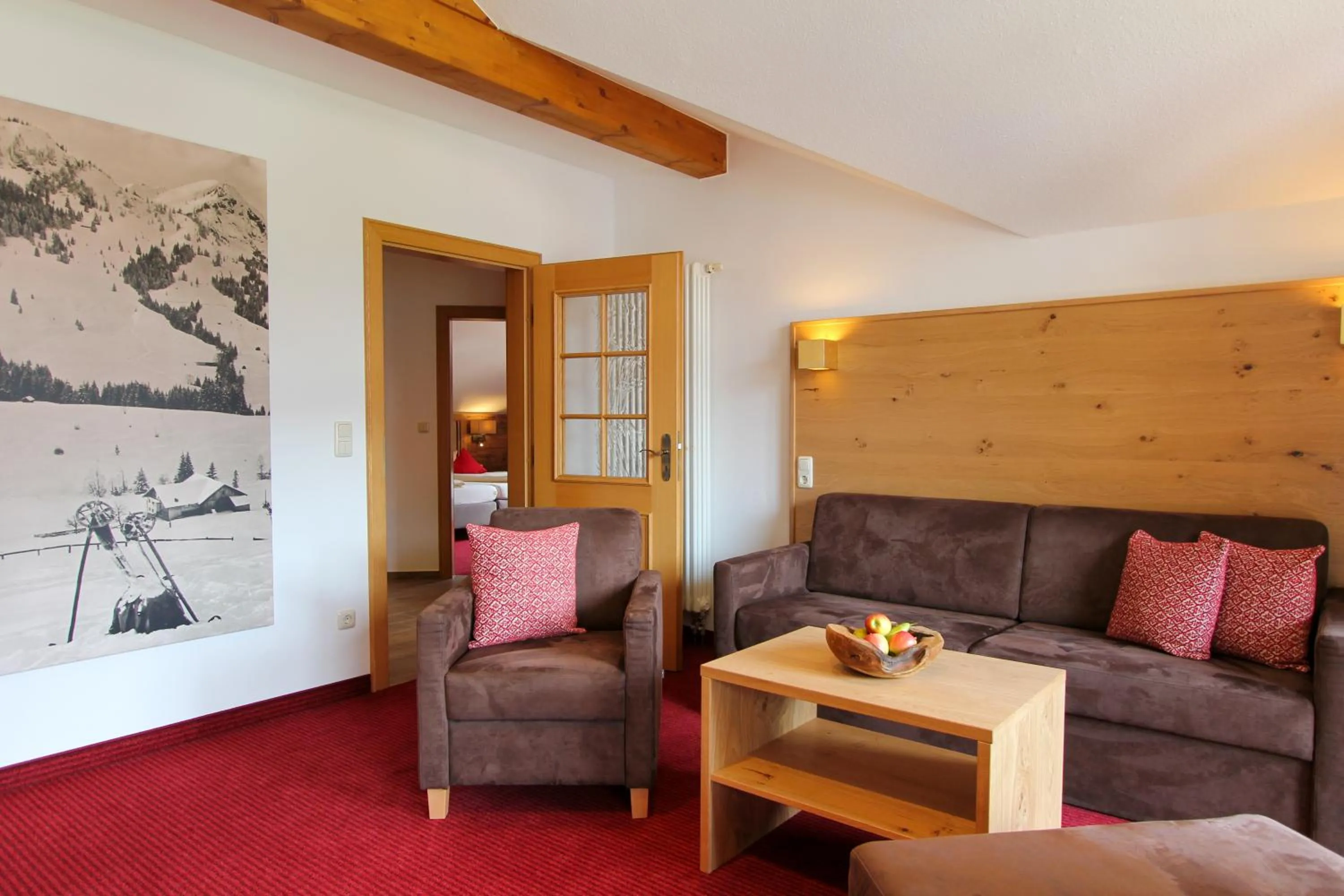 Living room in Landhotel Berghof