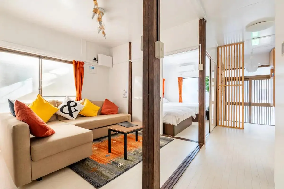 Photo of the whole room, Bed in SK House