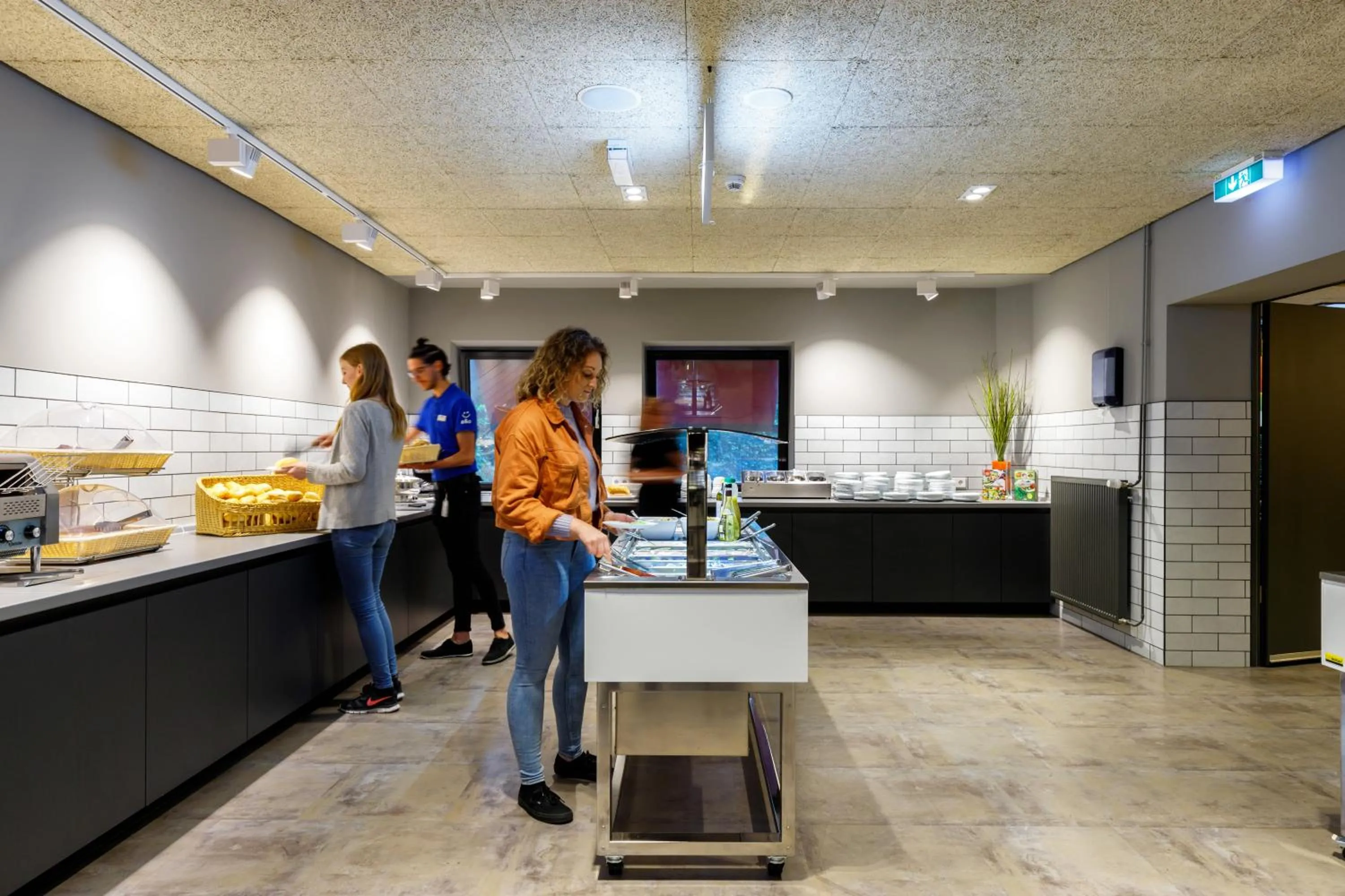 Buffet breakfast in a&o Amsterdam Zuidoost