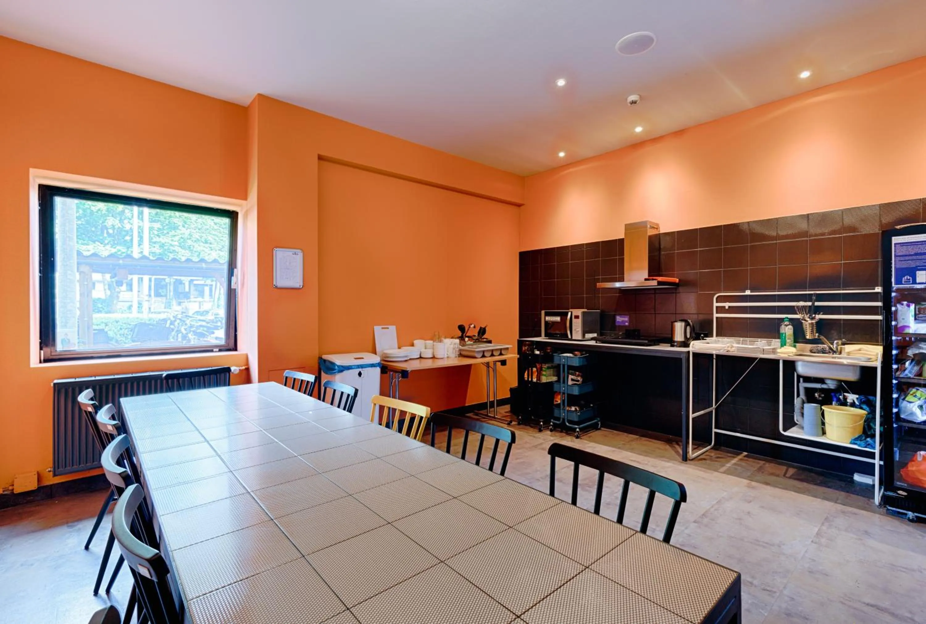 Communal kitchen in a&o Amsterdam Zuidoost