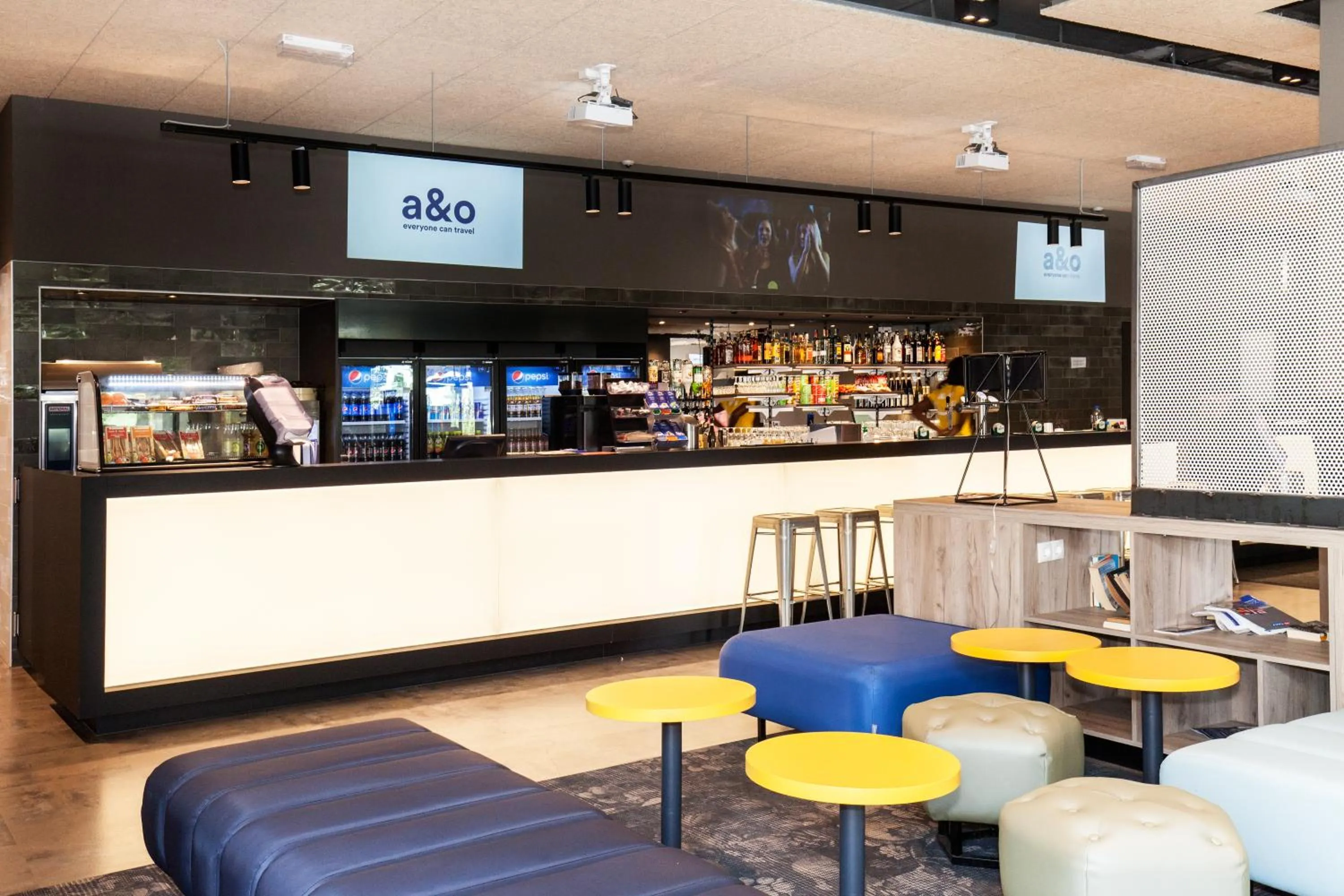 Lounge or bar, Lounge/Bar in a&o Amsterdam Zuidoost