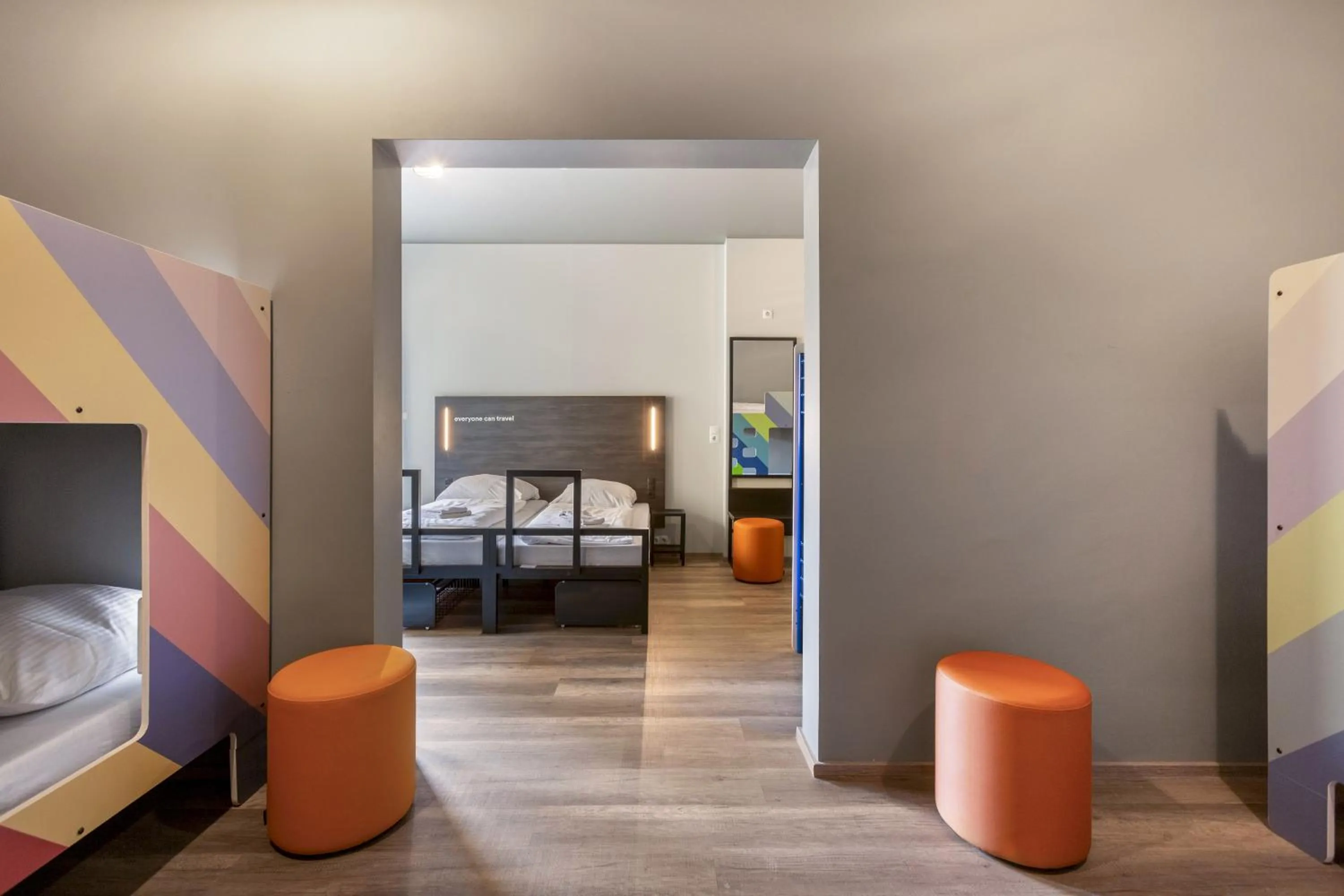 Photo of the whole room in a&o Amsterdam Zuidoost