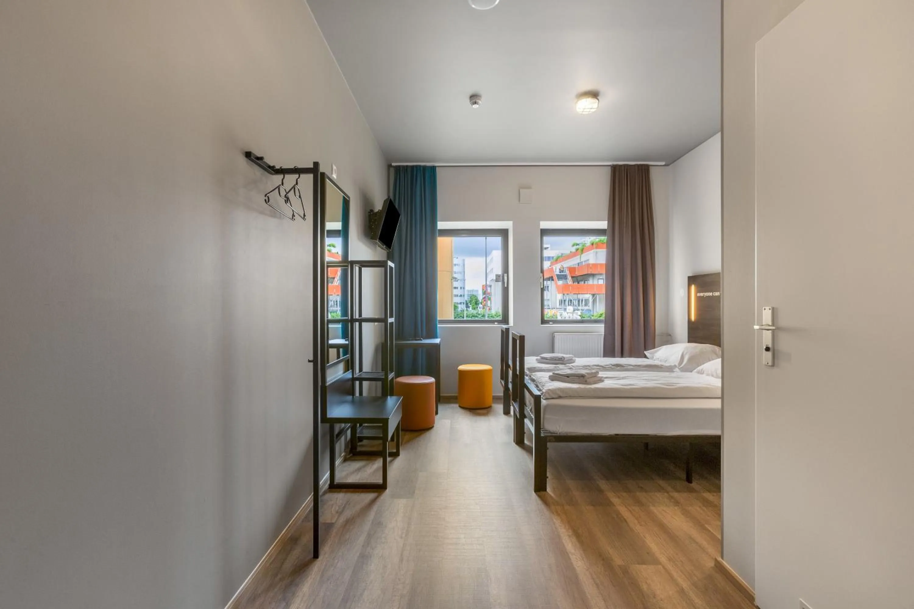 Photo of the whole room in a&o Amsterdam Zuidoost