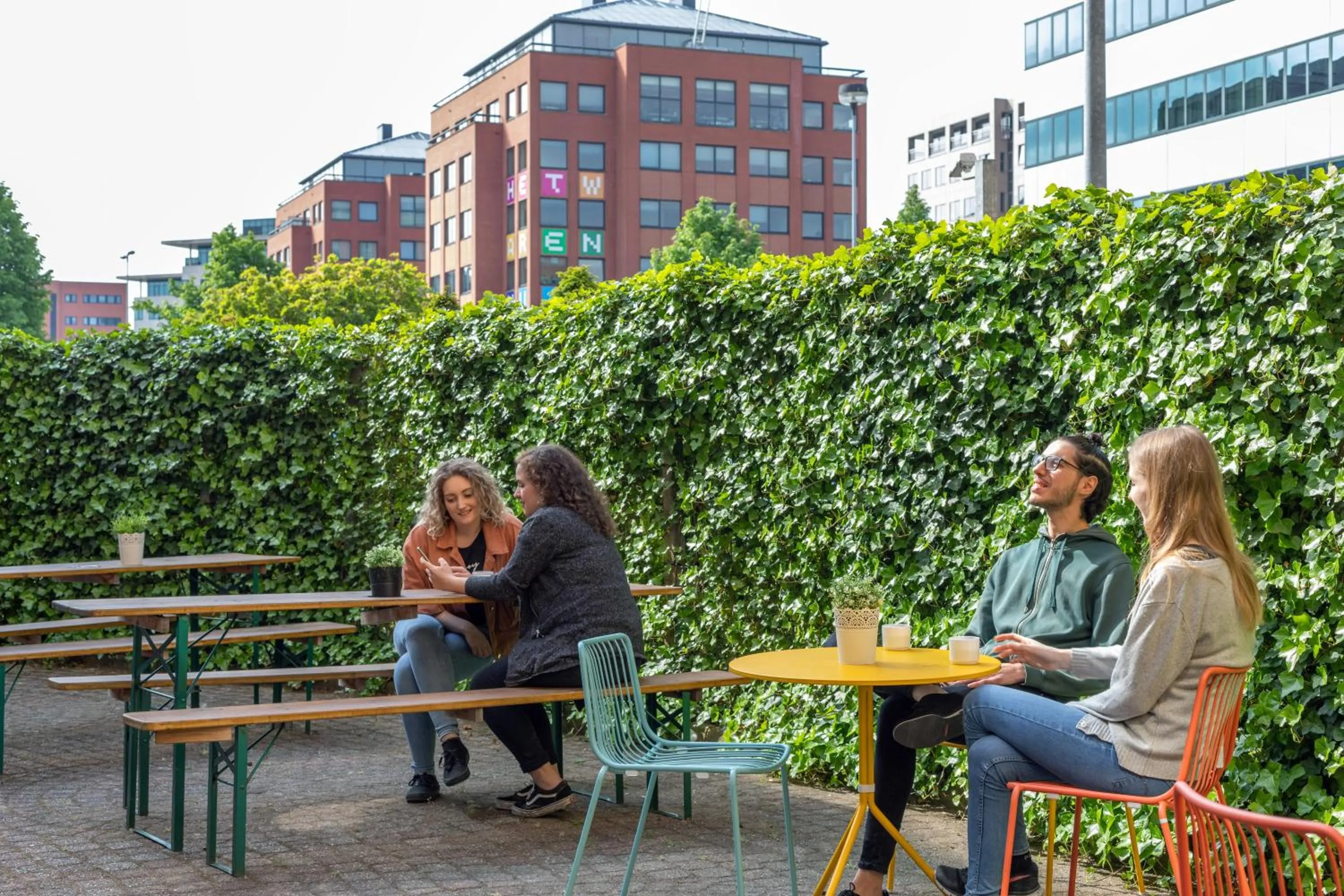Balcony/Terrace in a&o Amsterdam Zuidoost