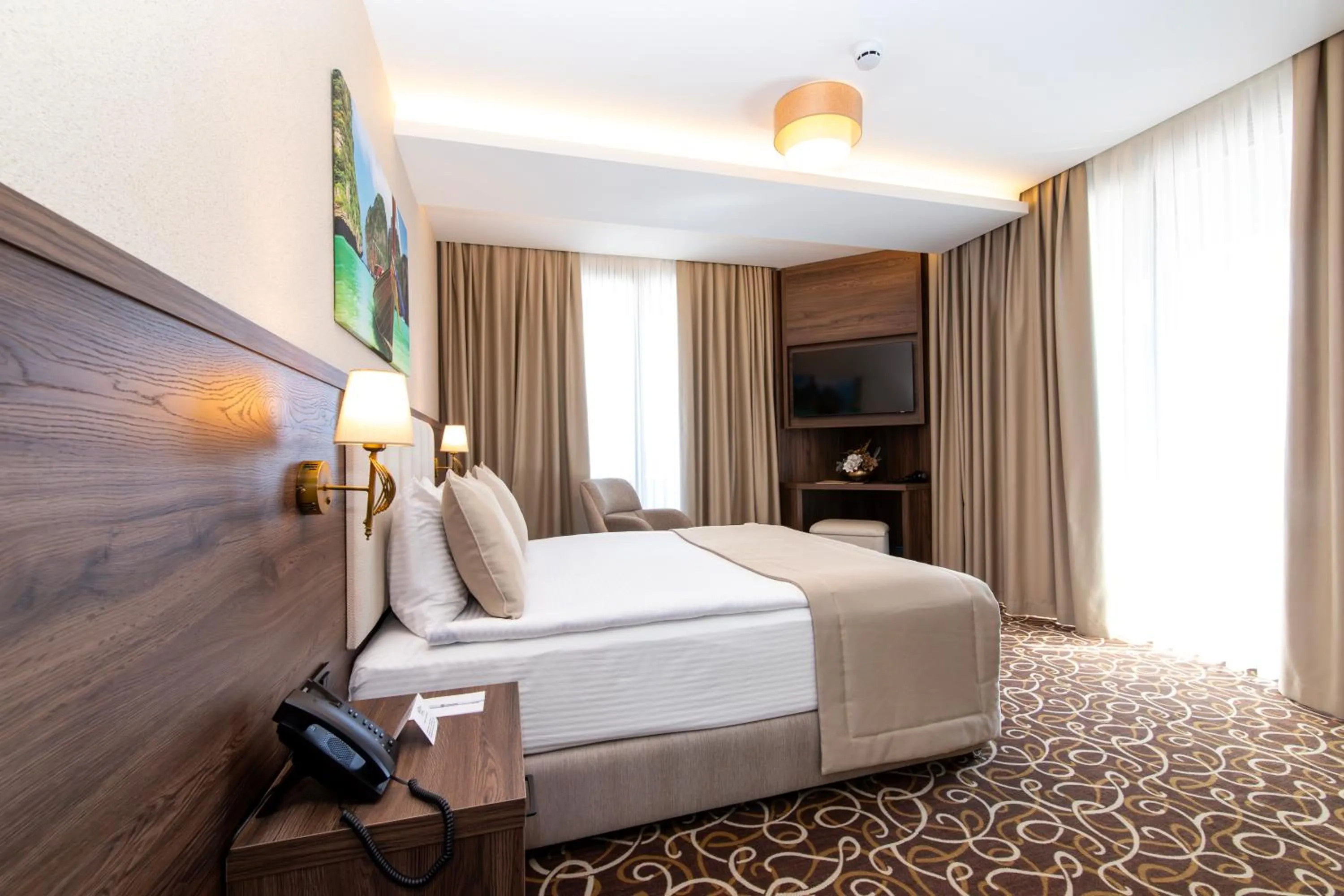 Bedroom, Bed in Park Dedeman Mersin Marina