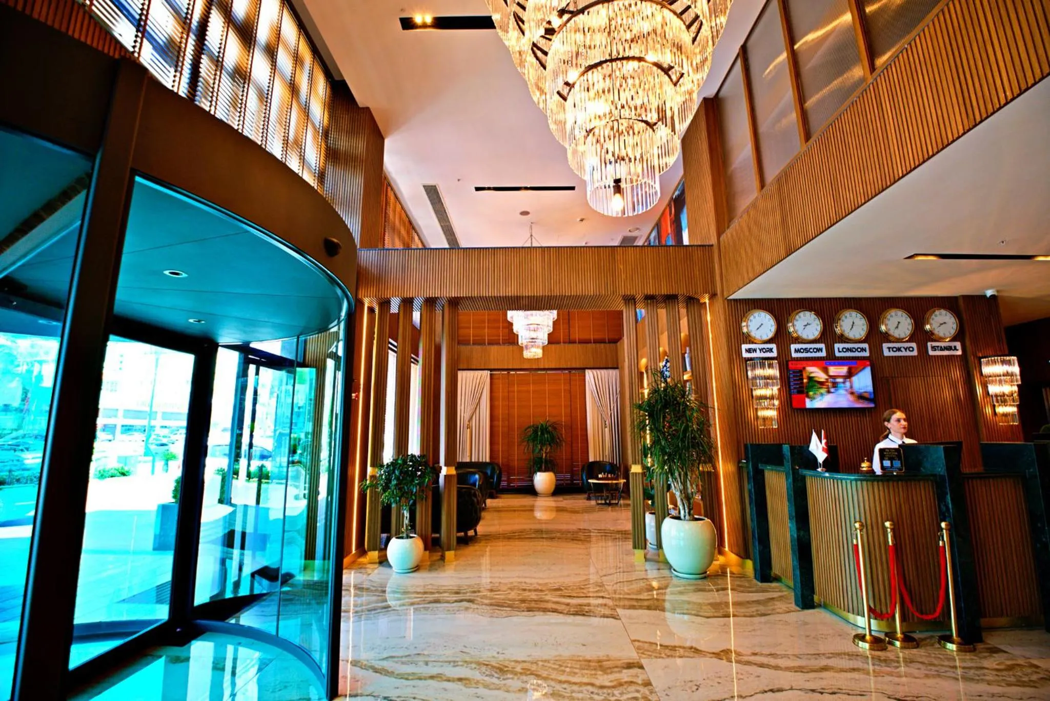 Lobby or reception in Park Dedeman Mersin Marina
