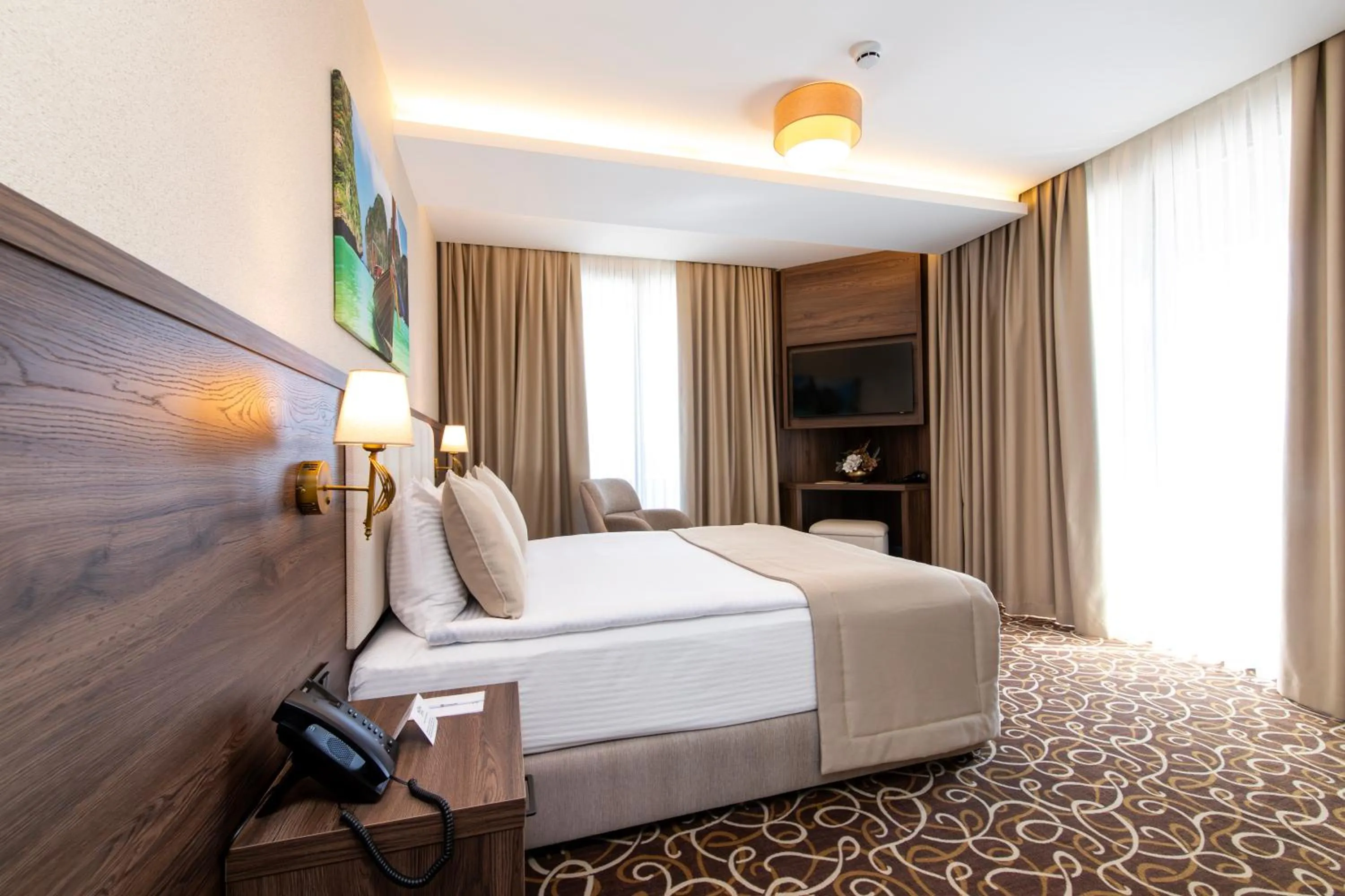 Bedroom, Bed in Park Dedeman Mersin Marina