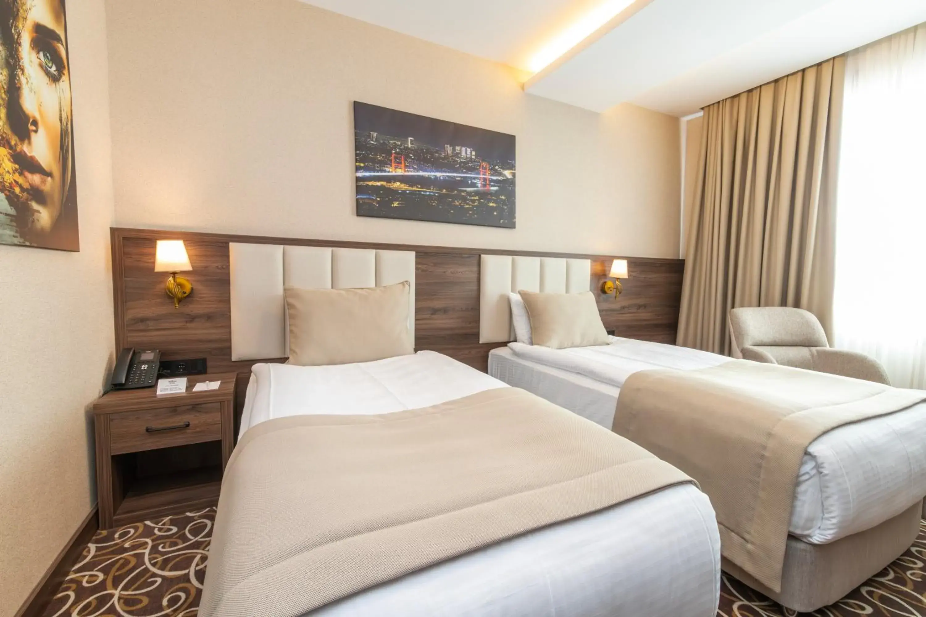 Standard Twin Room in Park Dedeman Mersin Marina Standard Twin Room in Park Dedeman Mersin Marina