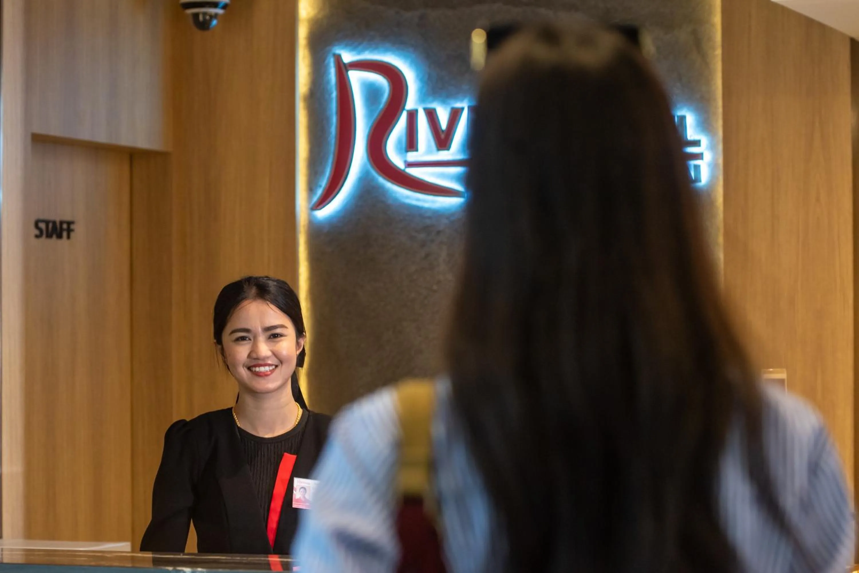 Lobby or reception in River Hotel Hatyai
