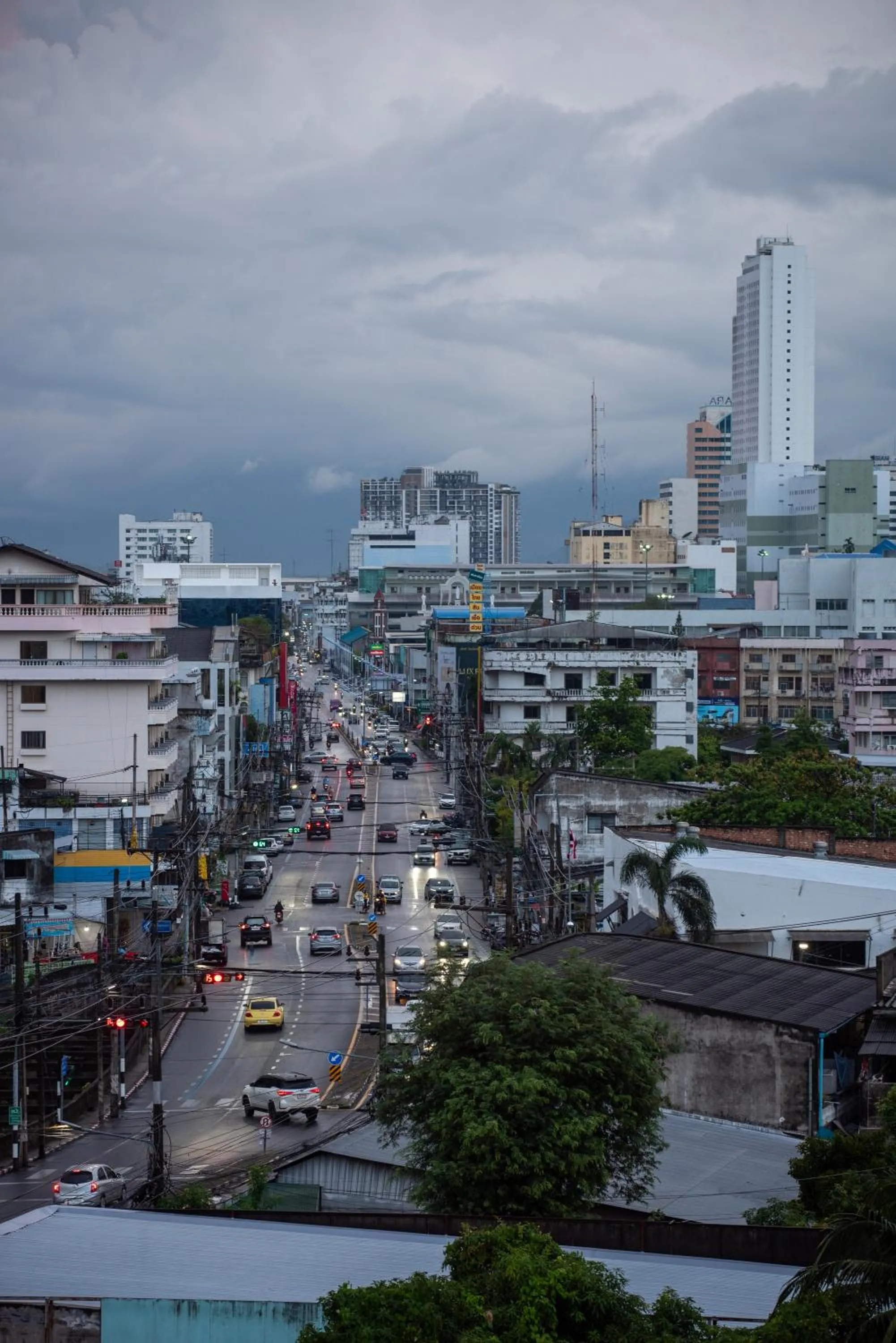 City view in River Hotel Hatyai