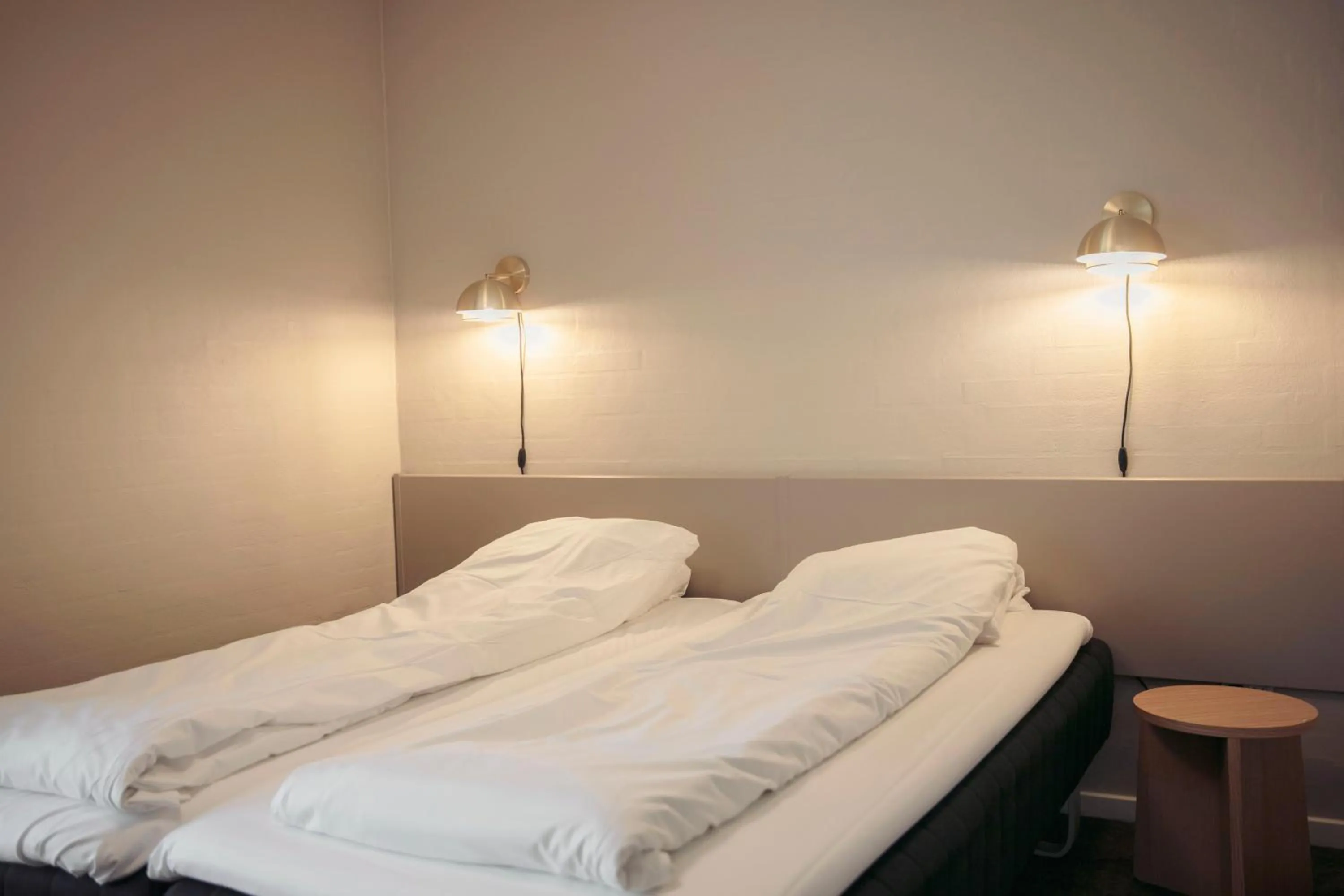 Bed in Fjelsted Skov Hotel & Konference