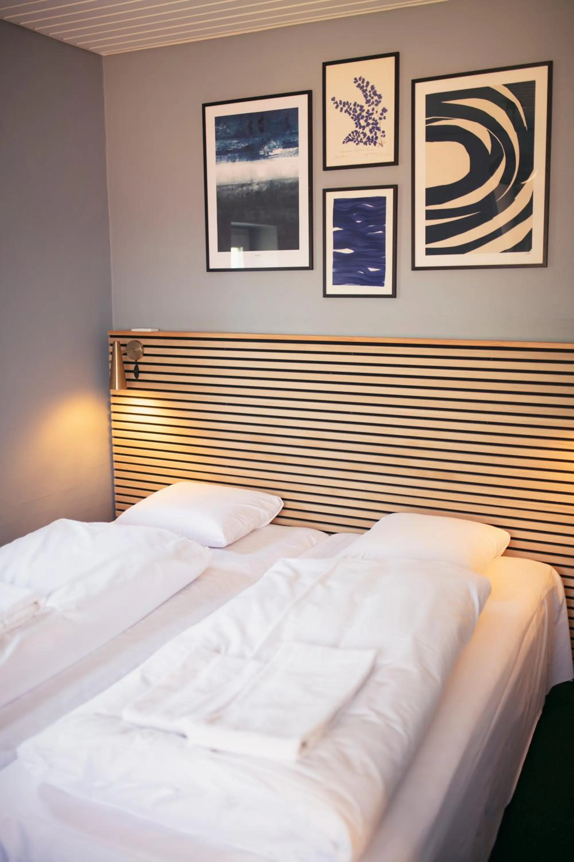 Bed in Fjelsted Skov Hotel & Konference