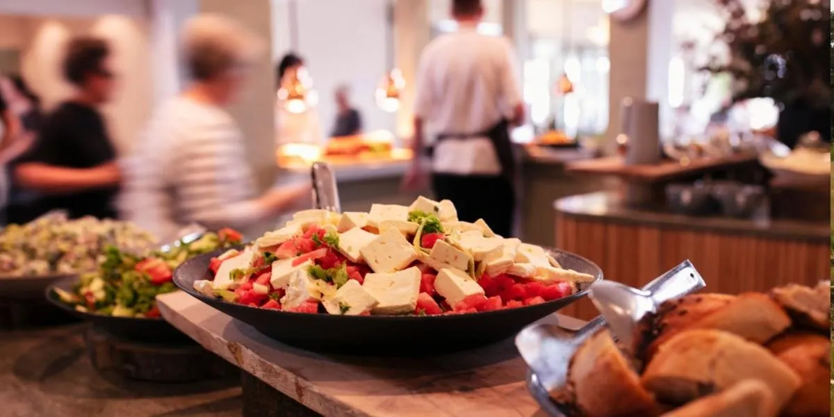 Restaurant/places to eat in Fjelsted Skov Hotel & Konference