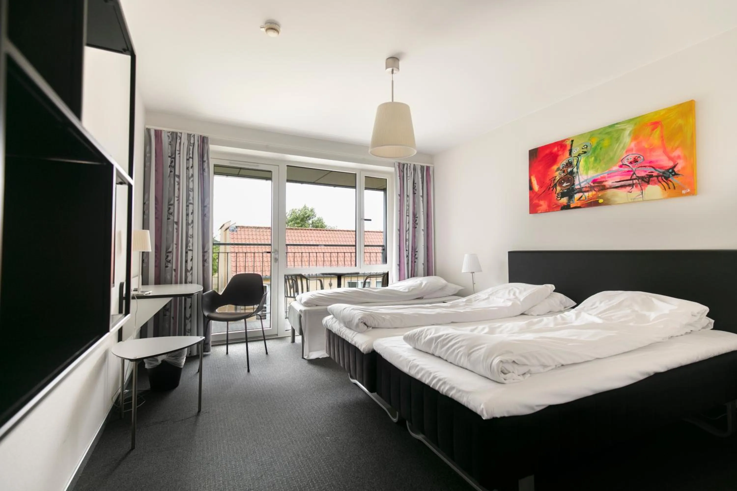 Bed in Fjelsted Skov Hotel & Konference