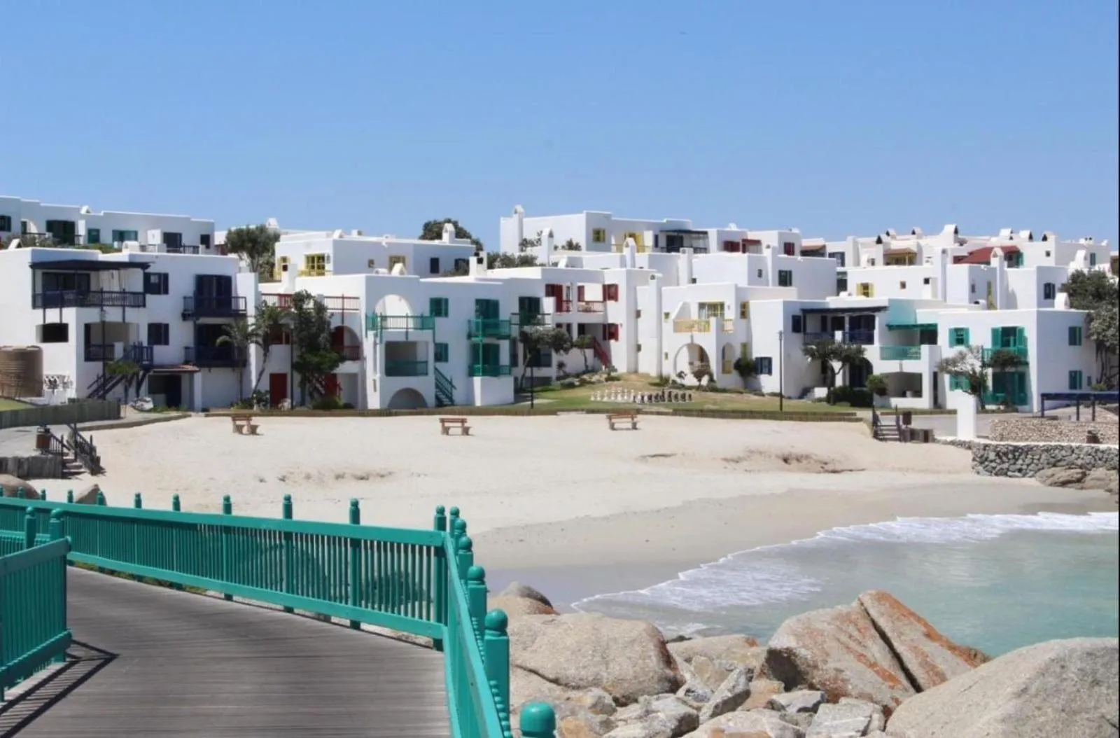 Beach in Club Mykonos Langebaan