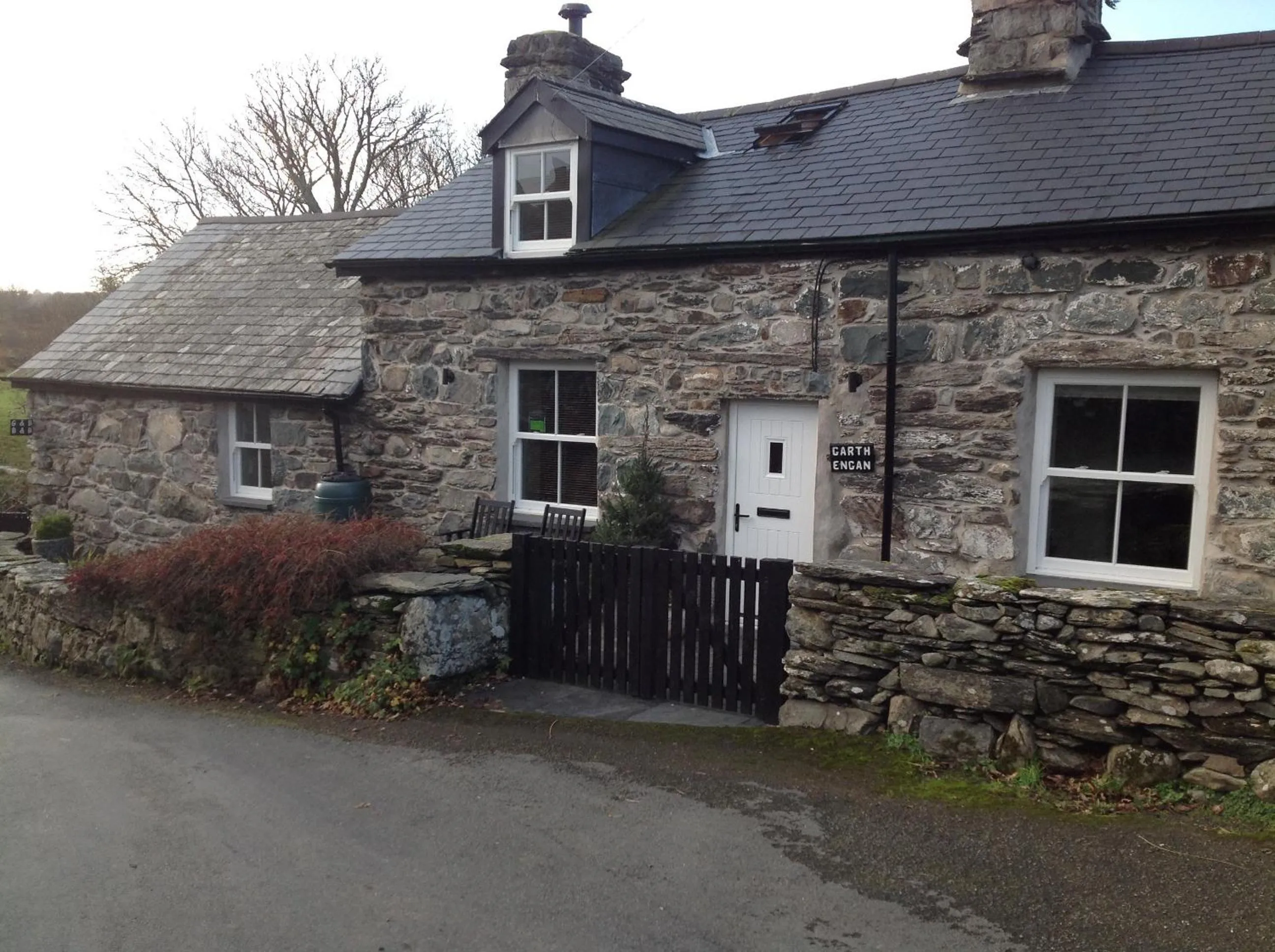 Facade/entrance in Garth Engan Private Self Contained B&B with Garden Area