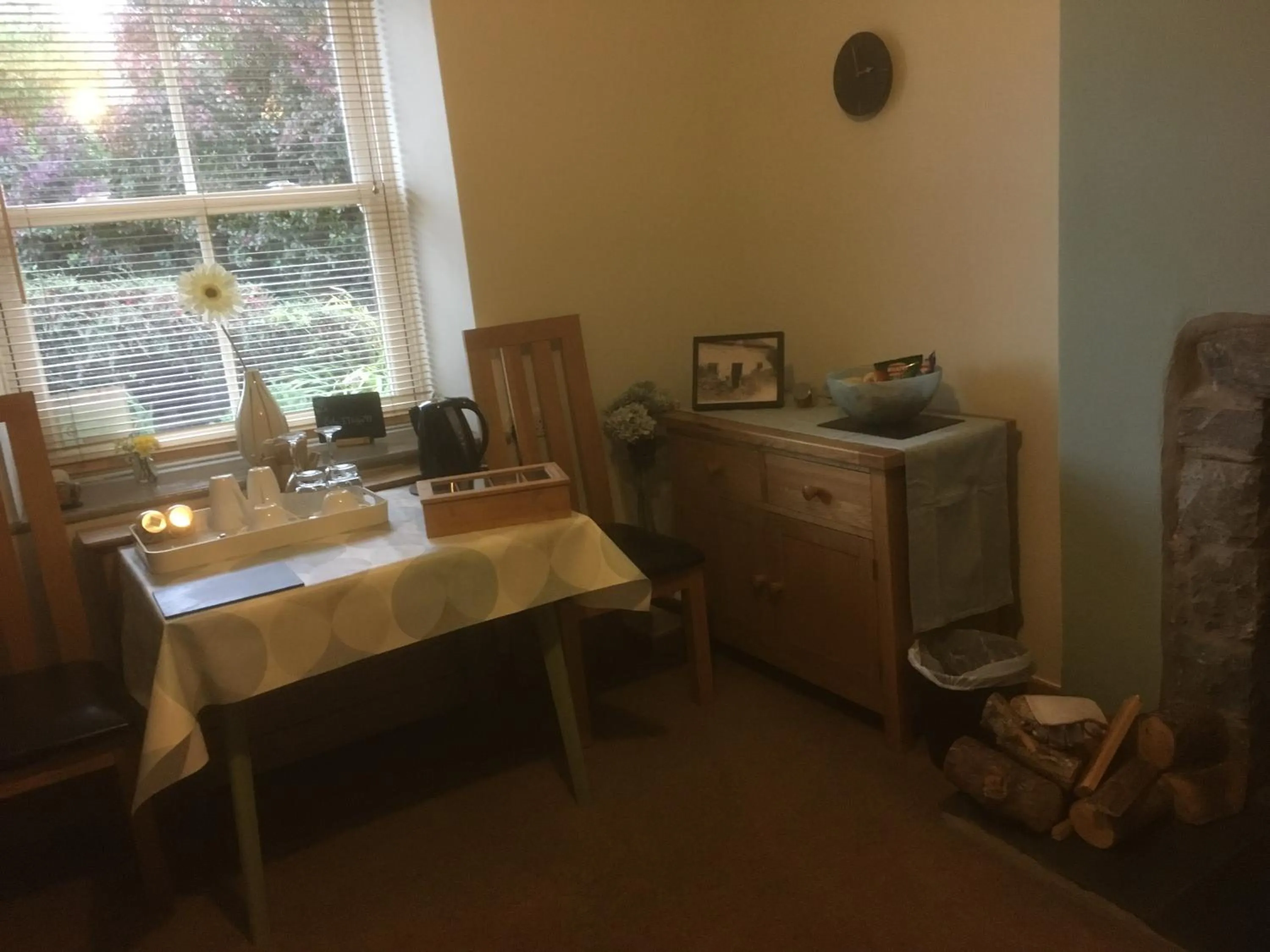 Seating area in Garth Engan Private Self Contained B&B with Garden Area