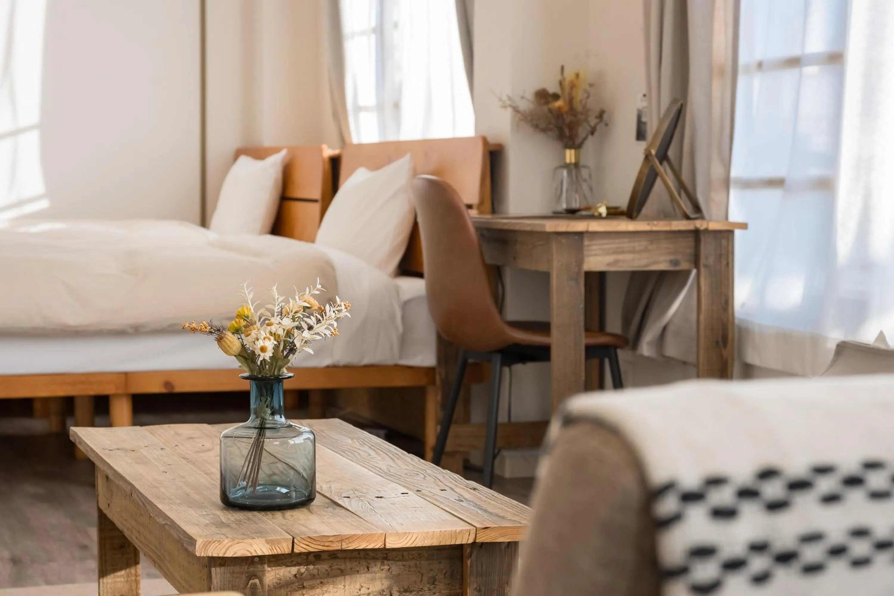 Living room, Bed in wanderlust STAY