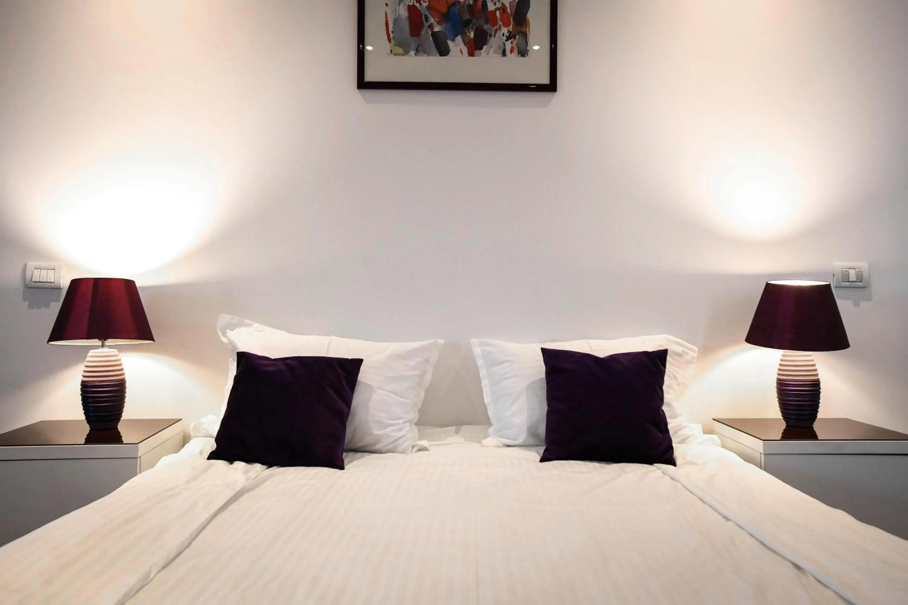 Bed in Uni88 Apart Hotel