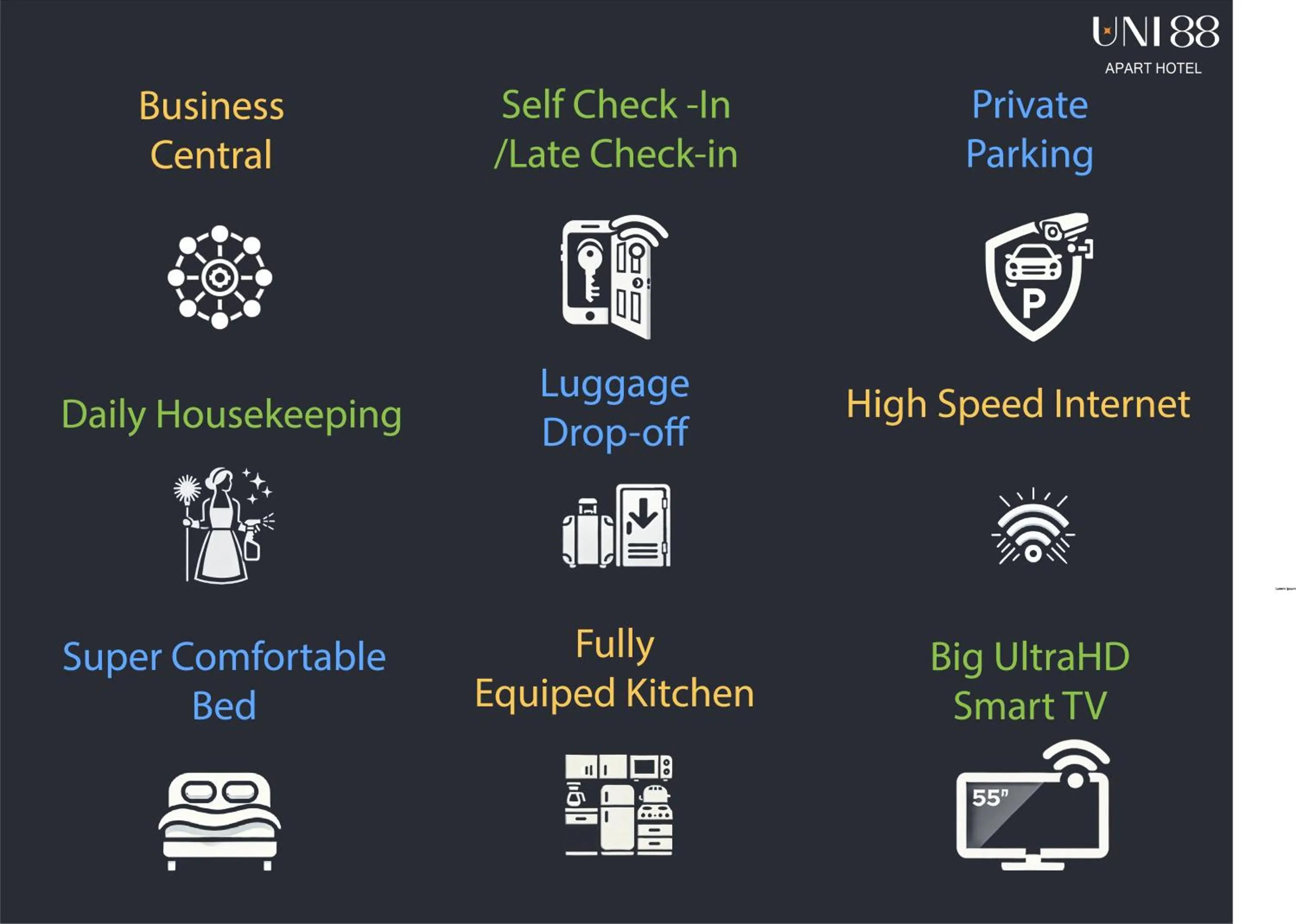 Business facilities in Uni88 Apart Hotel