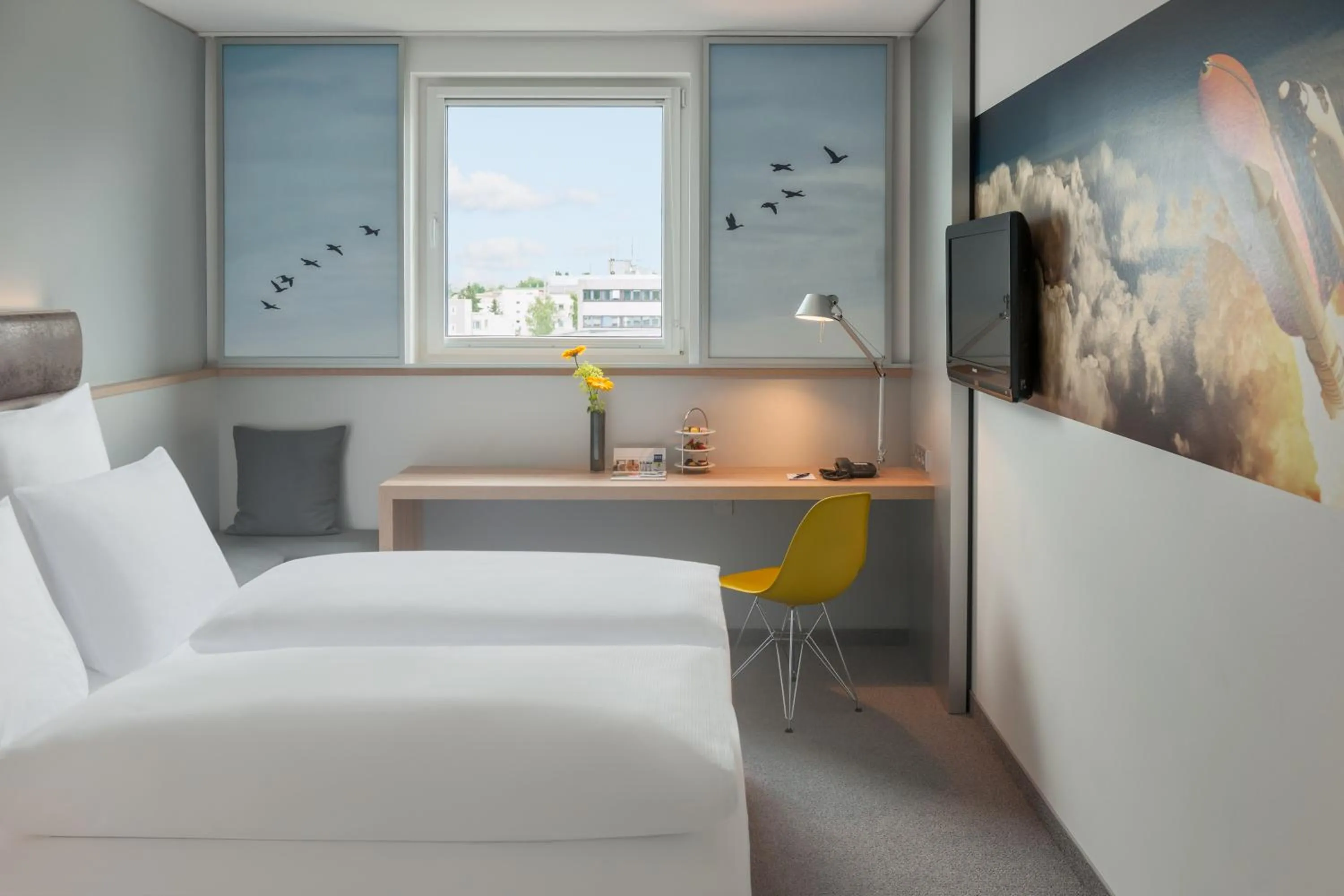 Bedroom, Bed in Essential by Dorint Stuttgart/Airport