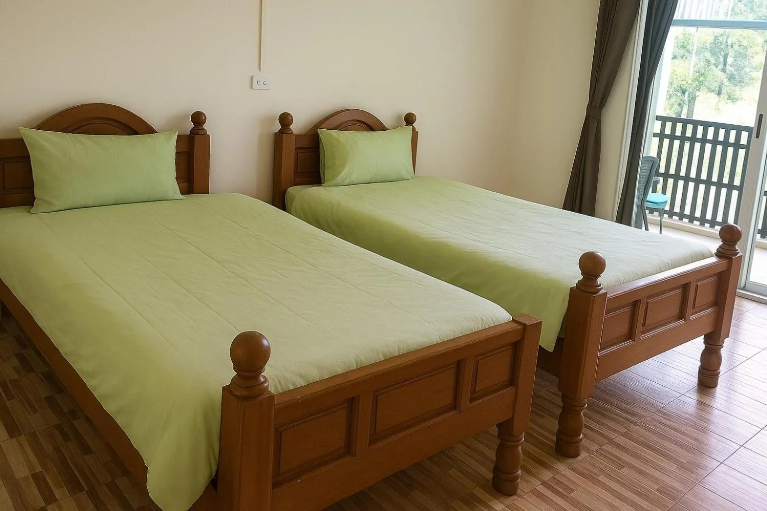 Bed in Pleai Ta Lea Resort