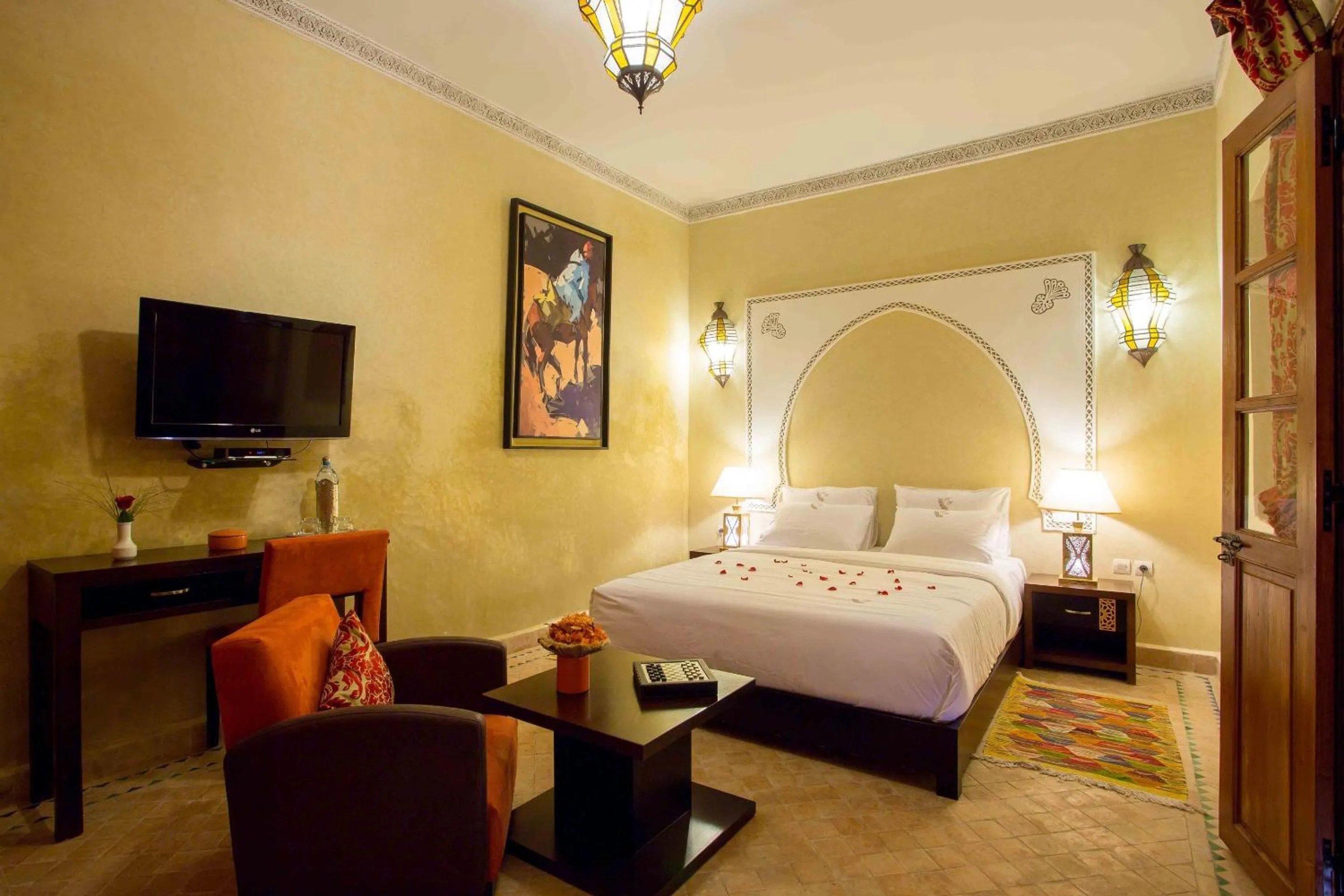 Bedroom, Bed in Riad Magda & Spa
