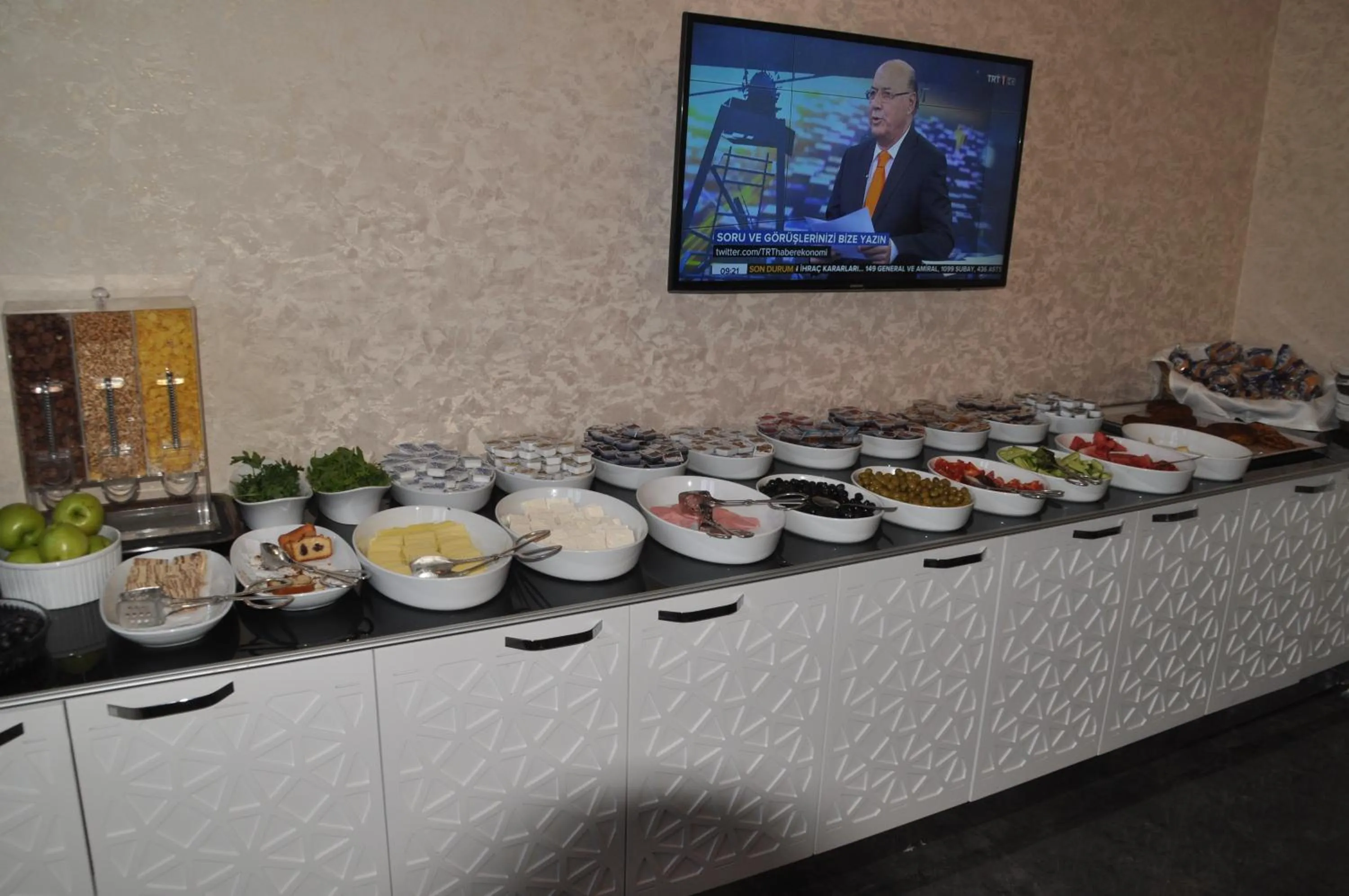 Buffet breakfast in Grand Sera Hotel