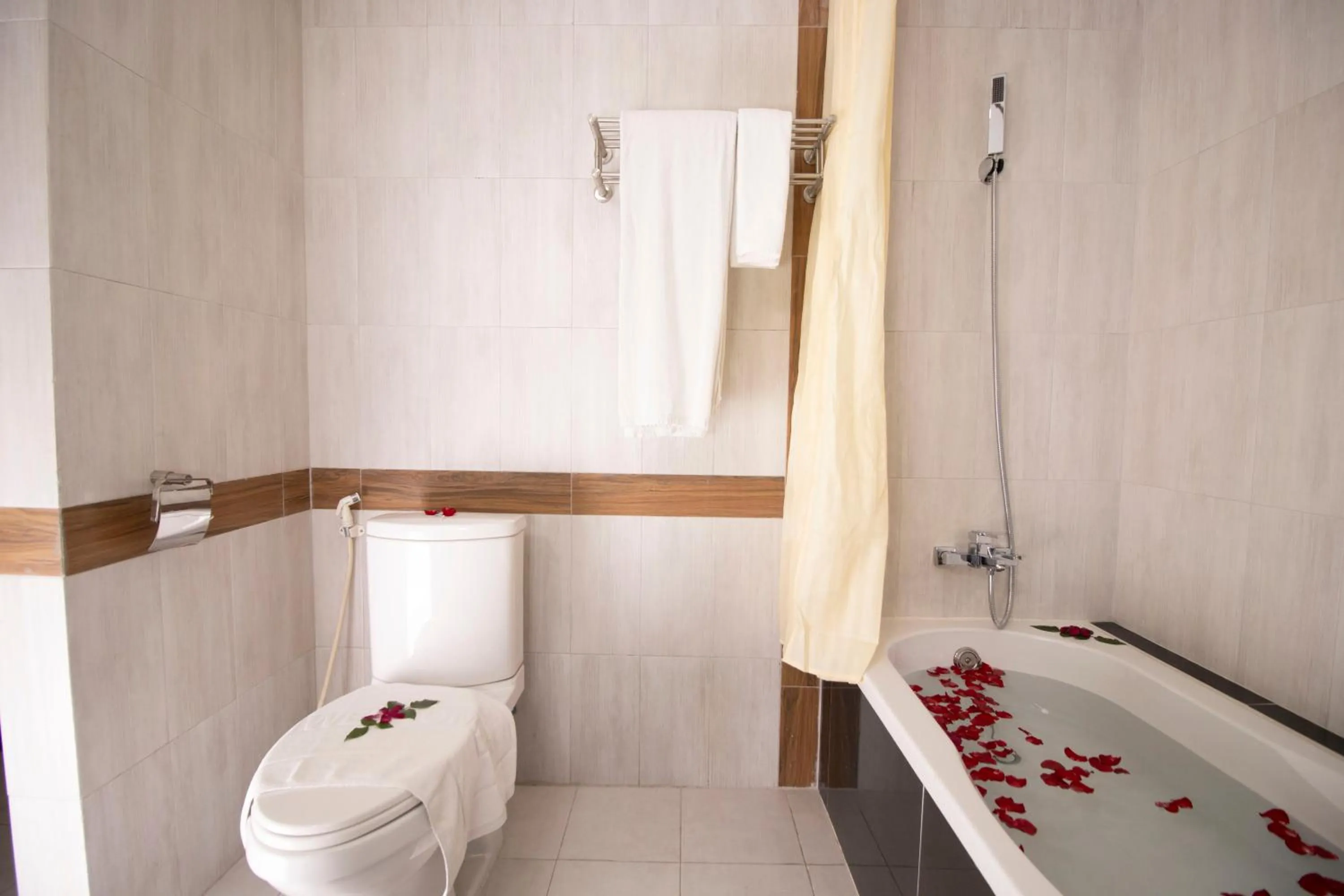 Bathroom in Vrest Hotel