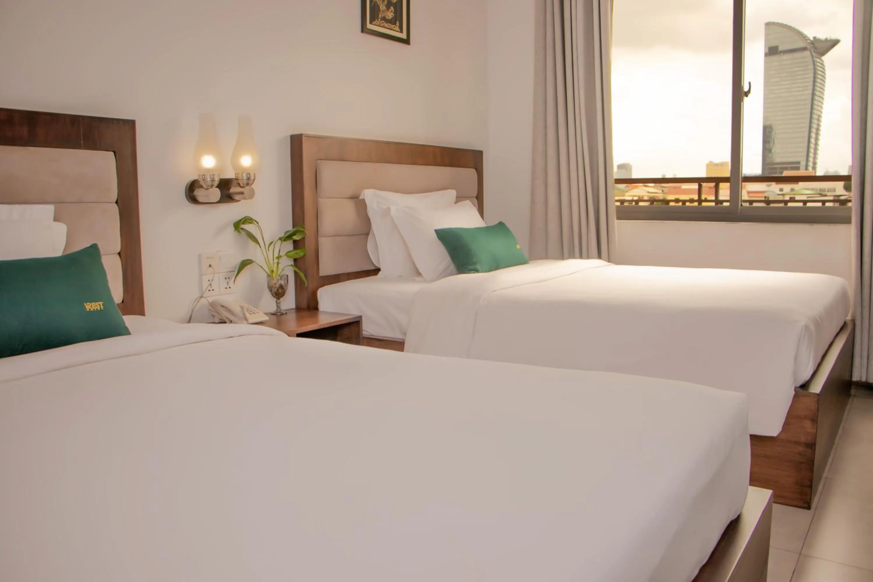 Bedroom, Bed in Vrest Hotel