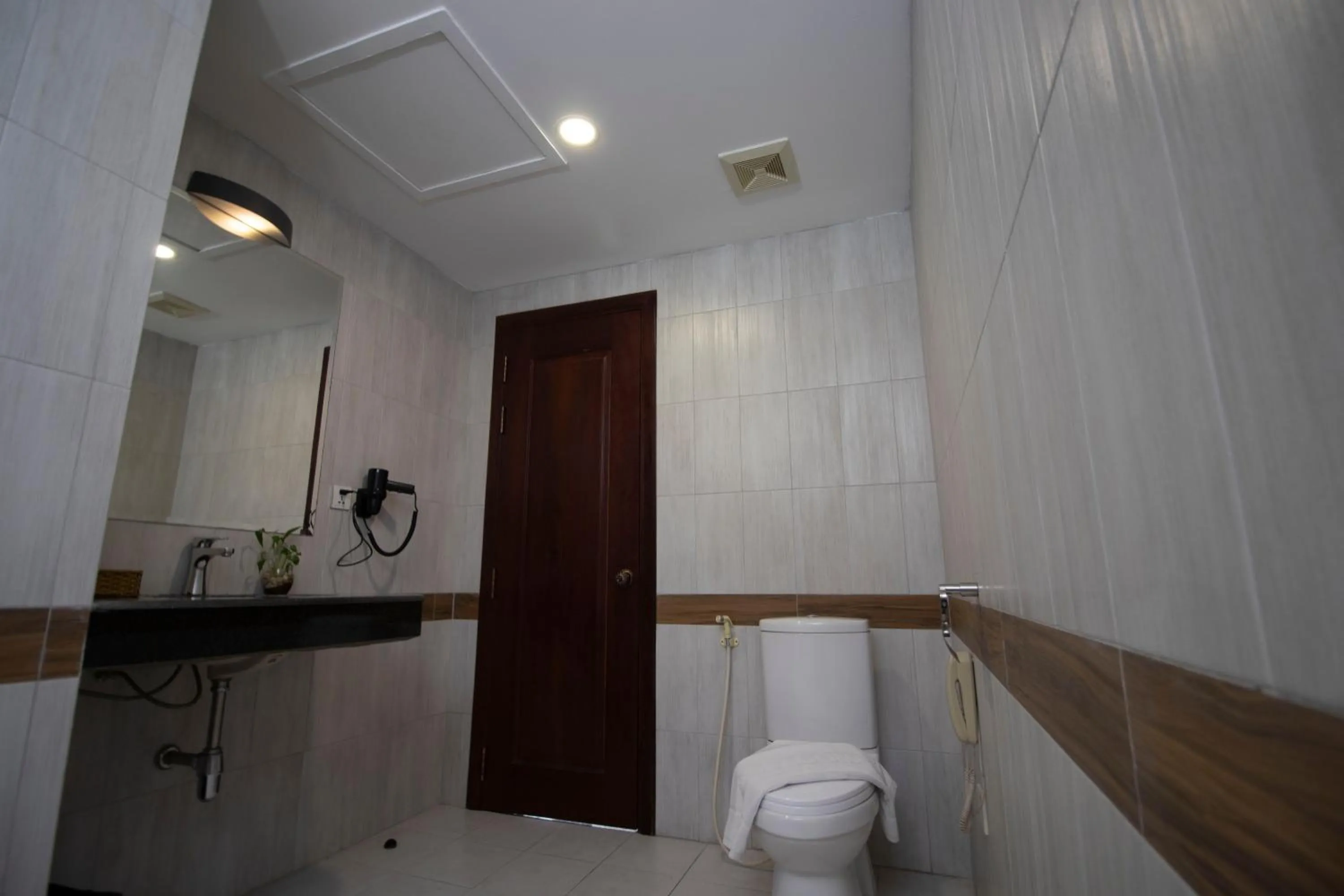 Bathroom in Vrest Hotel