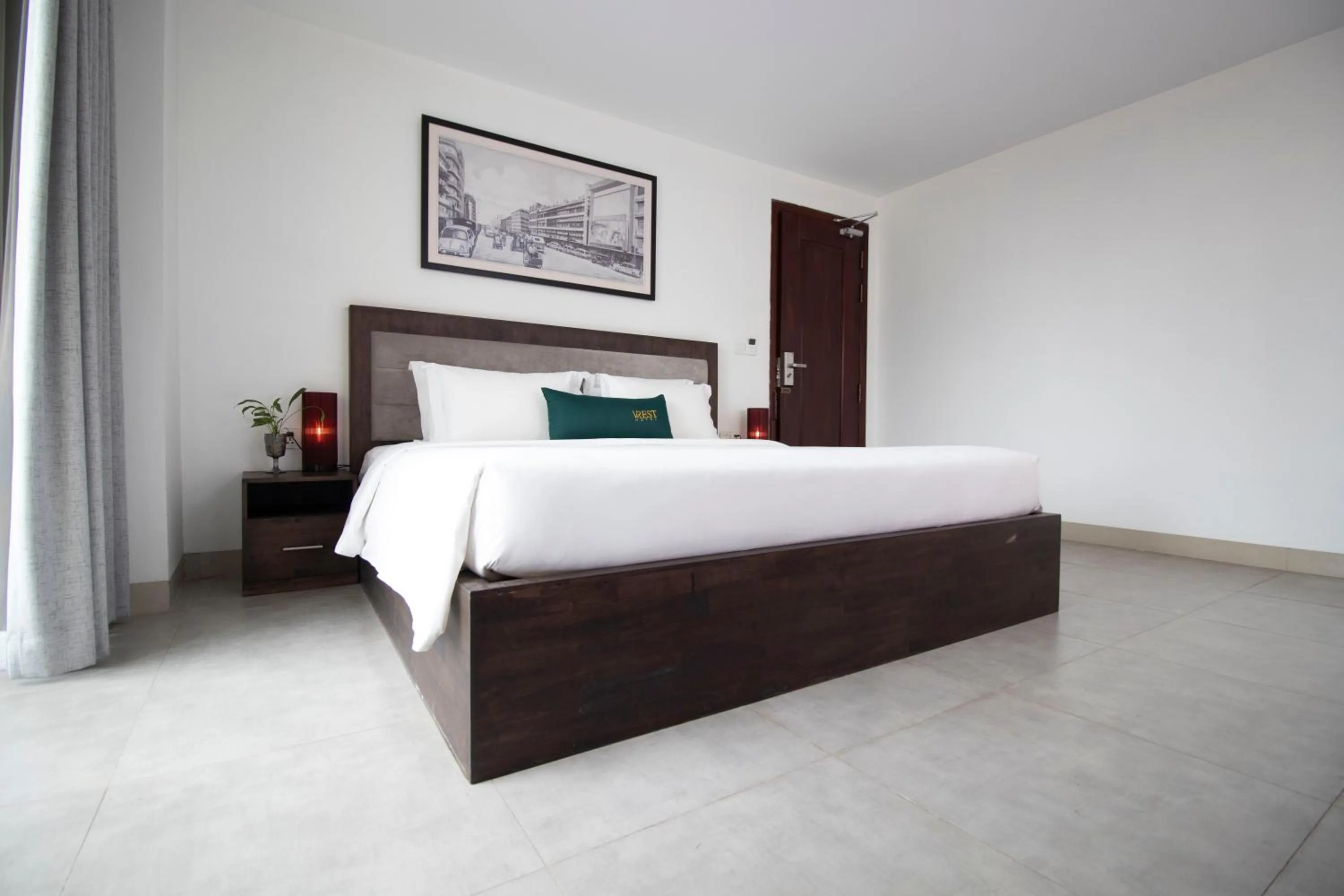 Bedroom, Bed in Vrest Hotel