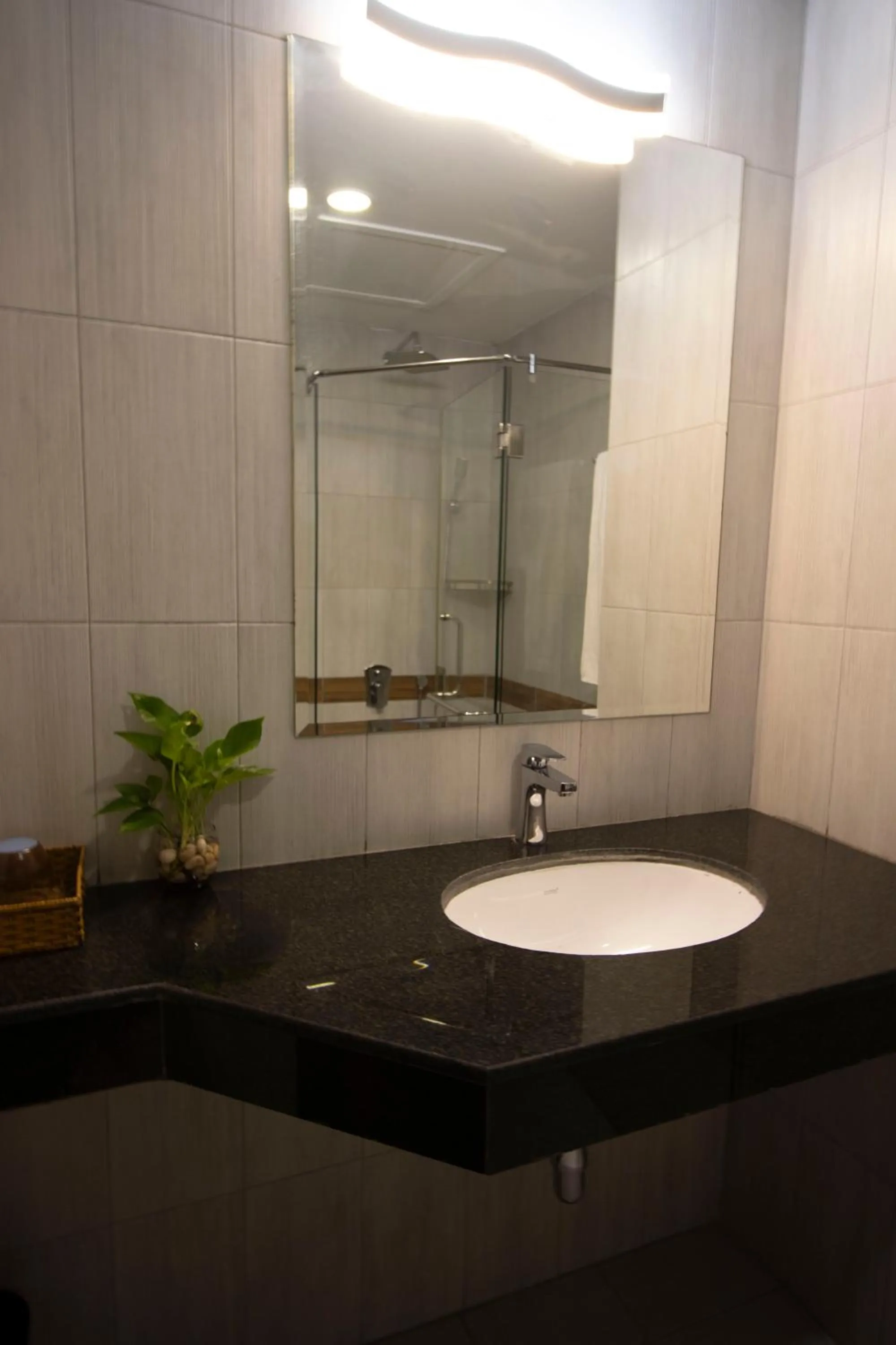 Bathroom in Vrest Hotel