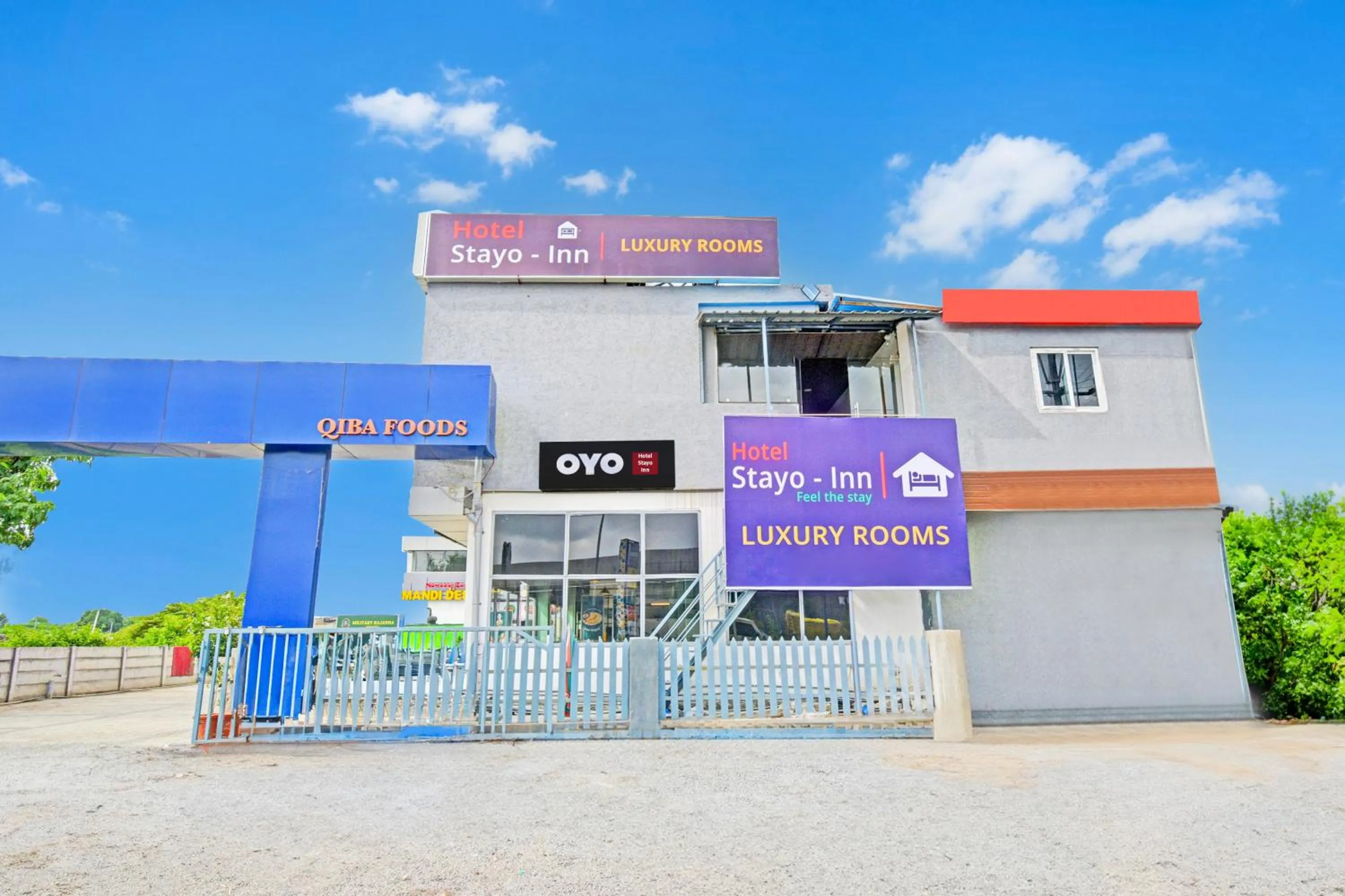 Facade/entrance in Hotel O Stayo Inn